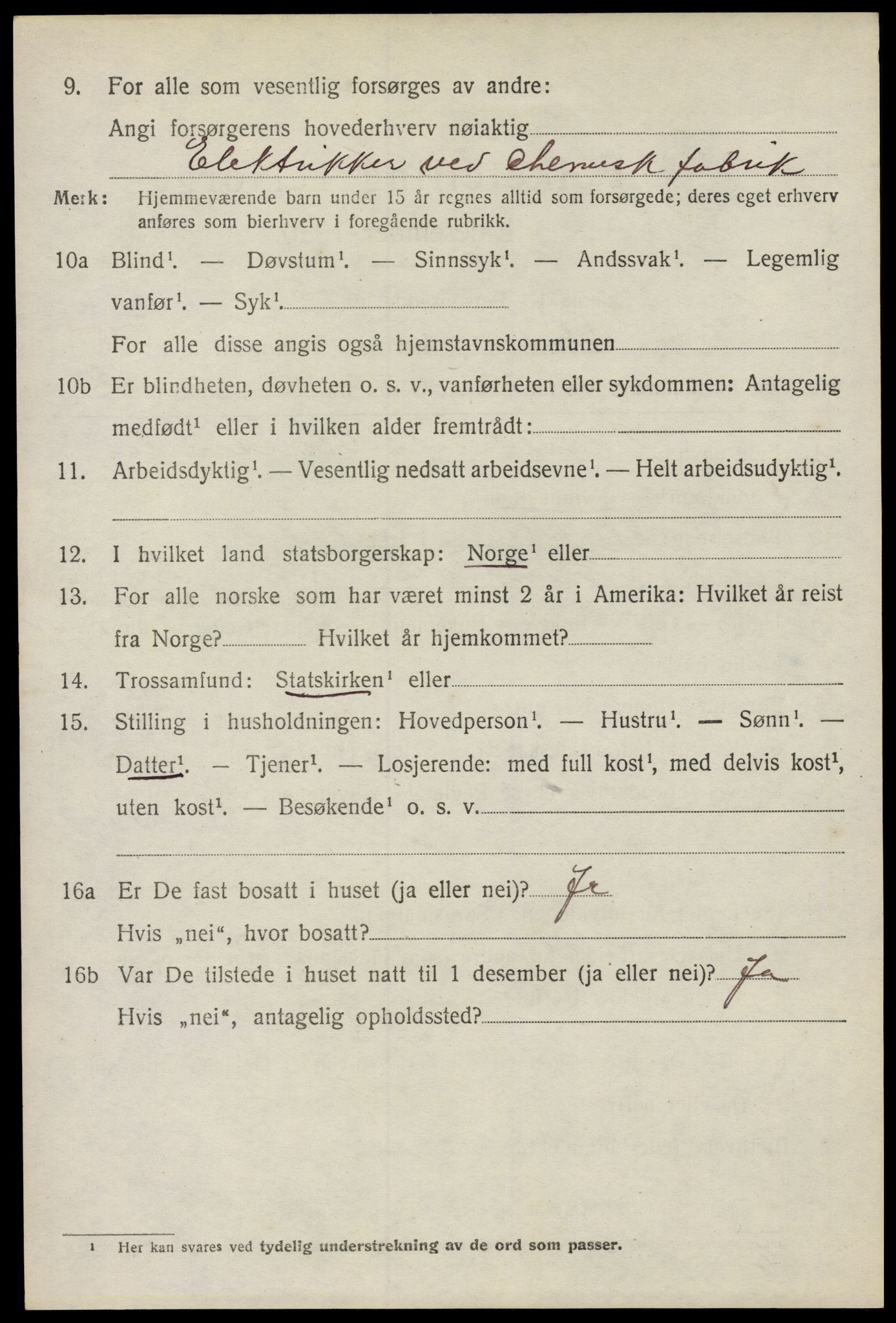 SAO, 1920 census for Onsøy, 1920, p. 6869
