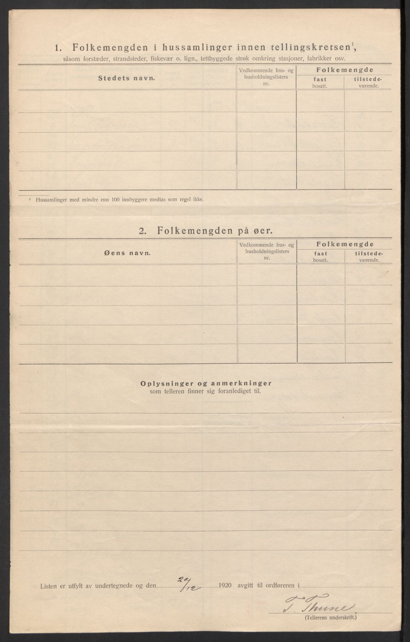 SAH, 1920 census for Åsnes, 1920, p. 32