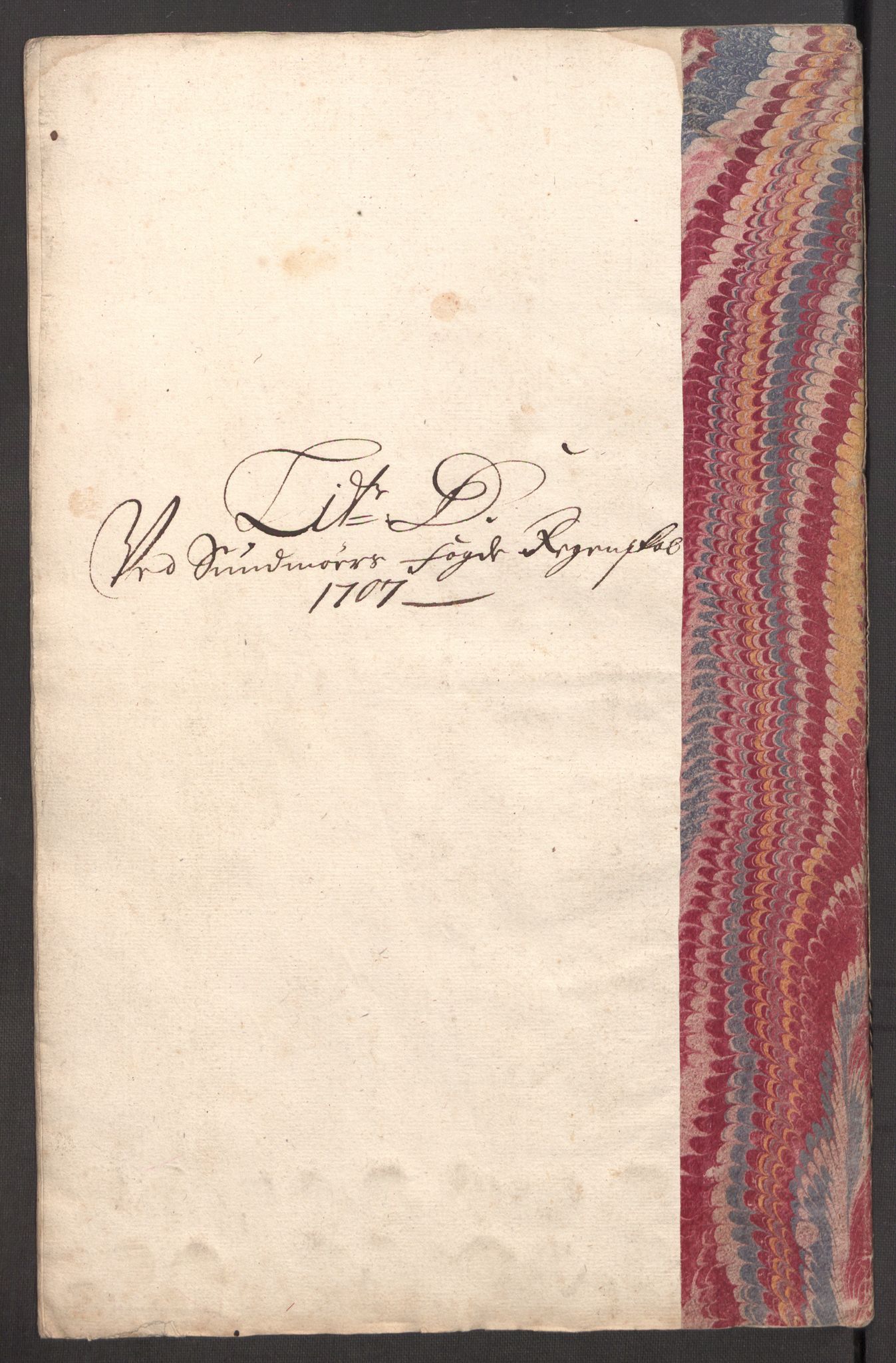 Rentekammeret inntil 1814, Reviderte regnskaper, Fogderegnskap, RA/EA-4092/R54/L3561: Fogderegnskap Sunnmøre, 1706-1707, p. 239