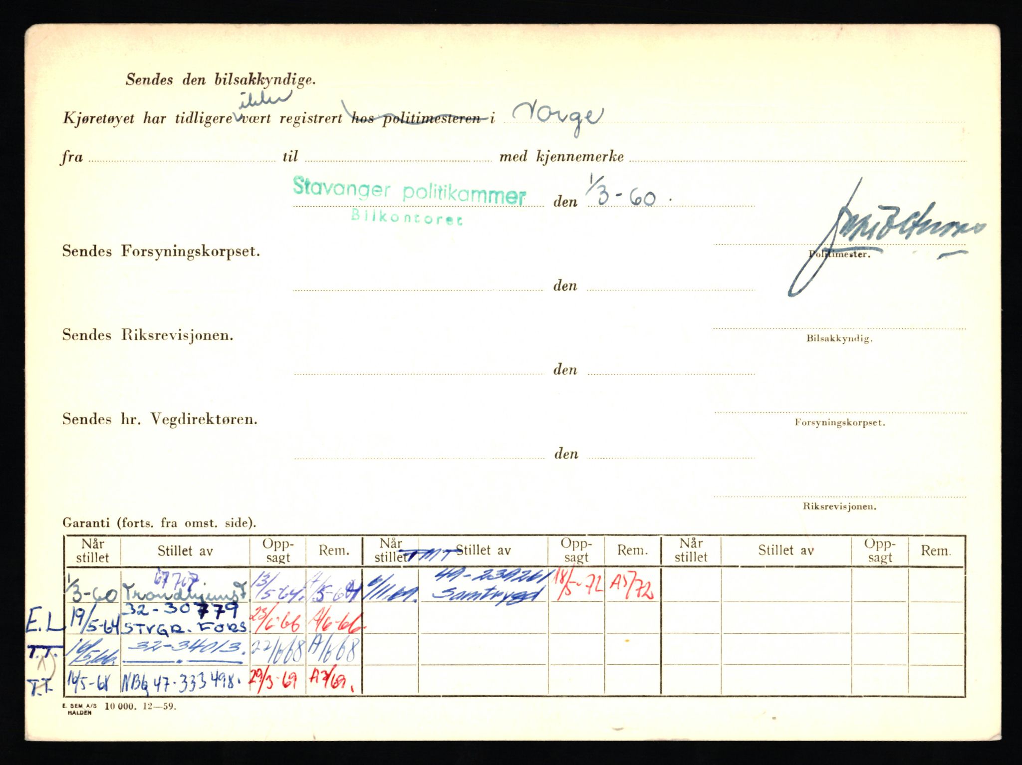 Stavanger trafikkstasjon, AV/SAST-A-101942/0/F/L0014: L-5080 - L-5499, 1930-1971, p. 582