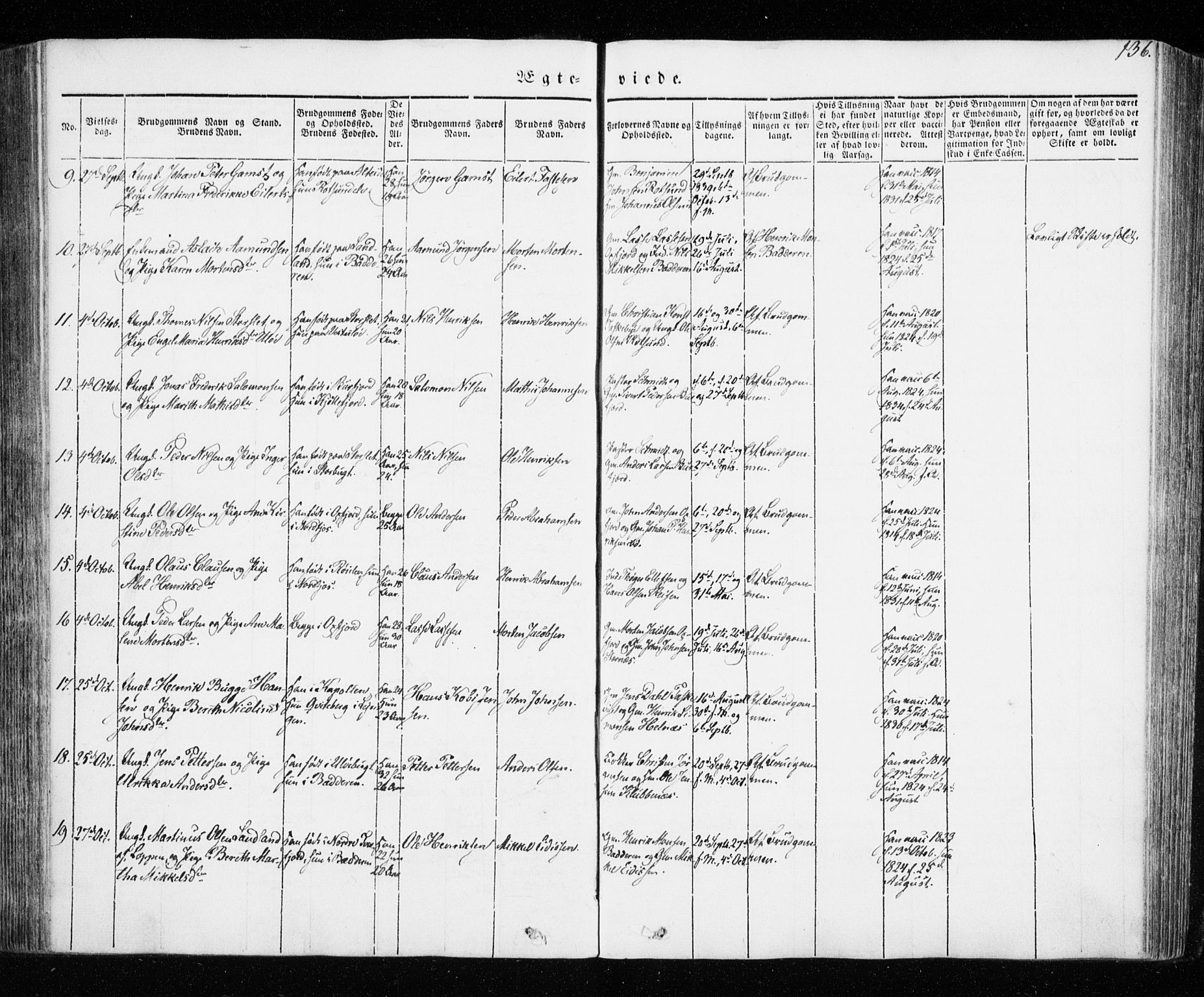 Skjervøy sokneprestkontor, SATØ/S-1300/H/Ha/Haa/L0005kirke: Parish register (official) no. 5, 1838-1847, p. 136