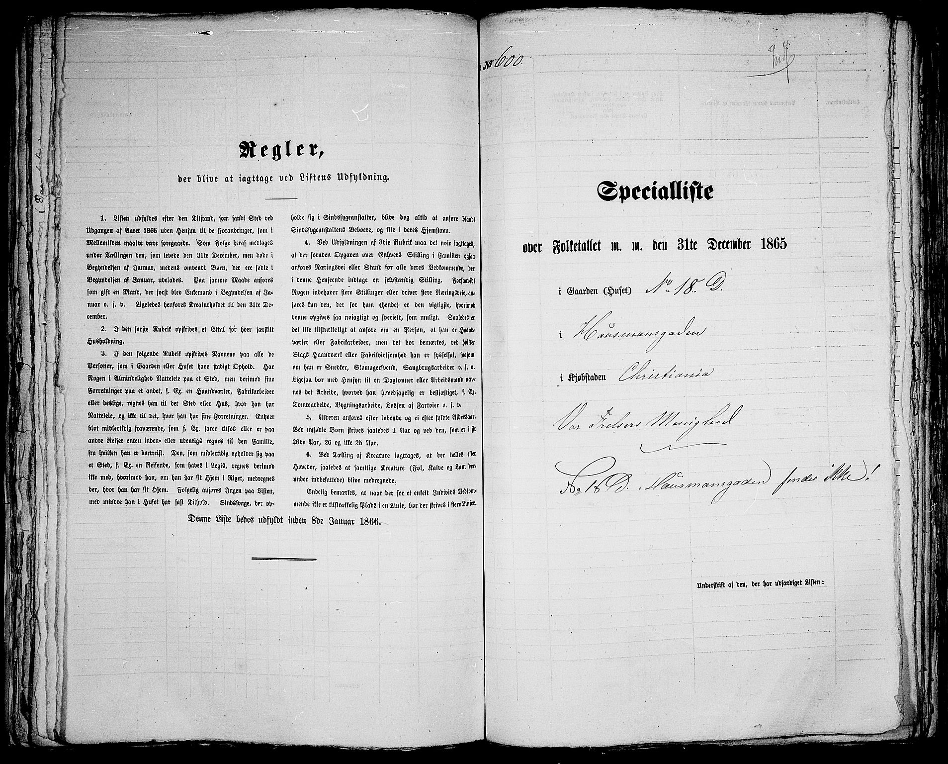 RA, 1865 census for Kristiania, 1865, p. 1558