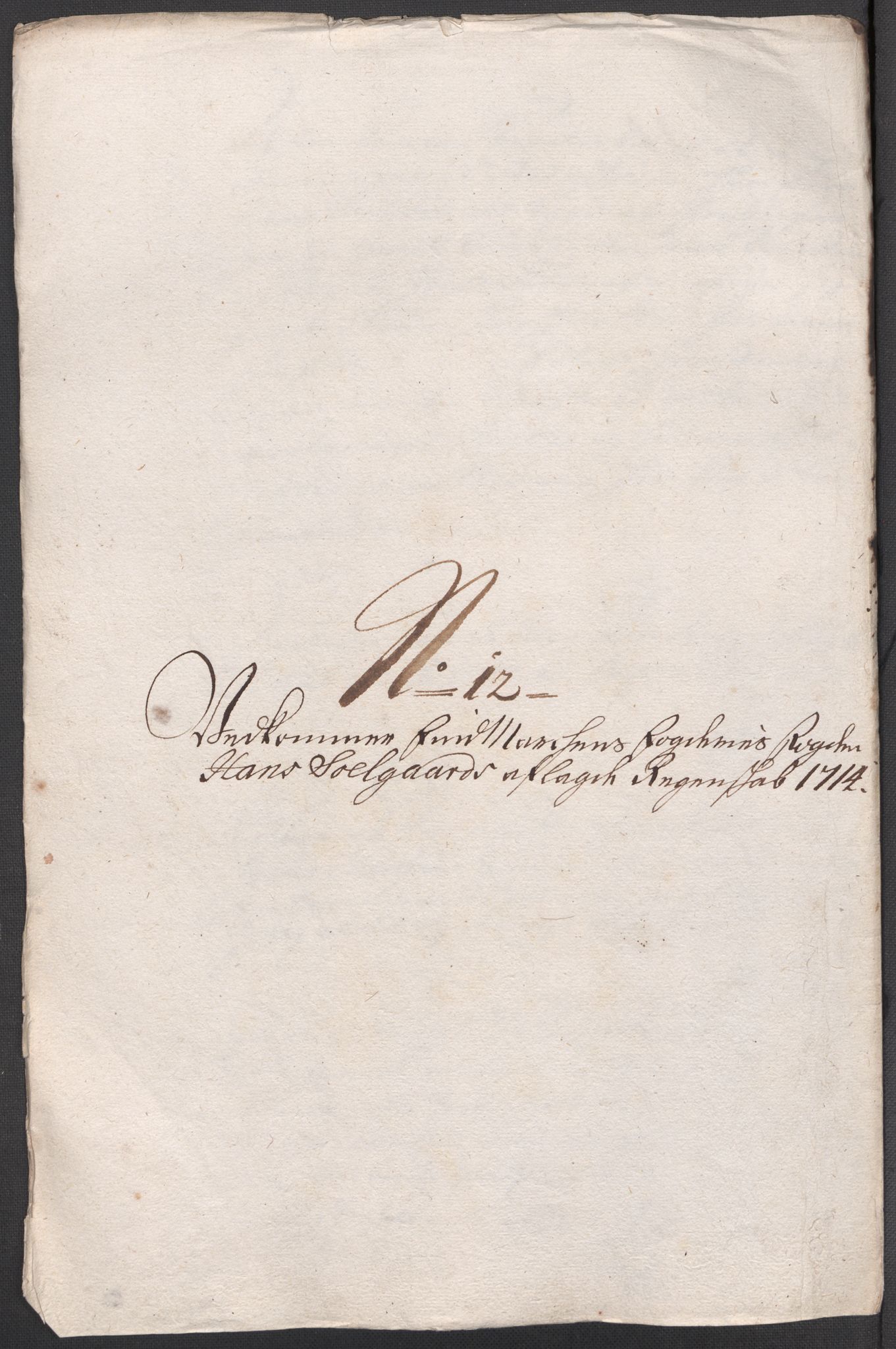 Rentekammeret inntil 1814, Reviderte regnskaper, Fogderegnskap, AV/RA-EA-4092/R69/L4856: Fogderegnskap Finnmark/Vardøhus, 1713-1715, p. 306