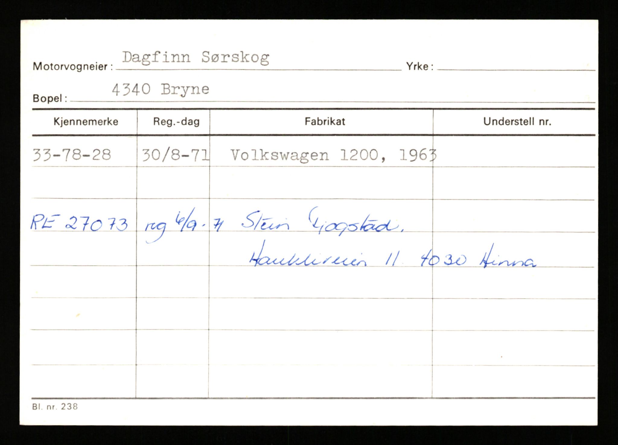 Stavanger trafikkstasjon, AV/SAST-A-101942/0/G/L0011: Registreringsnummer: 240000 - 363477, 1930-1971, p. 2679