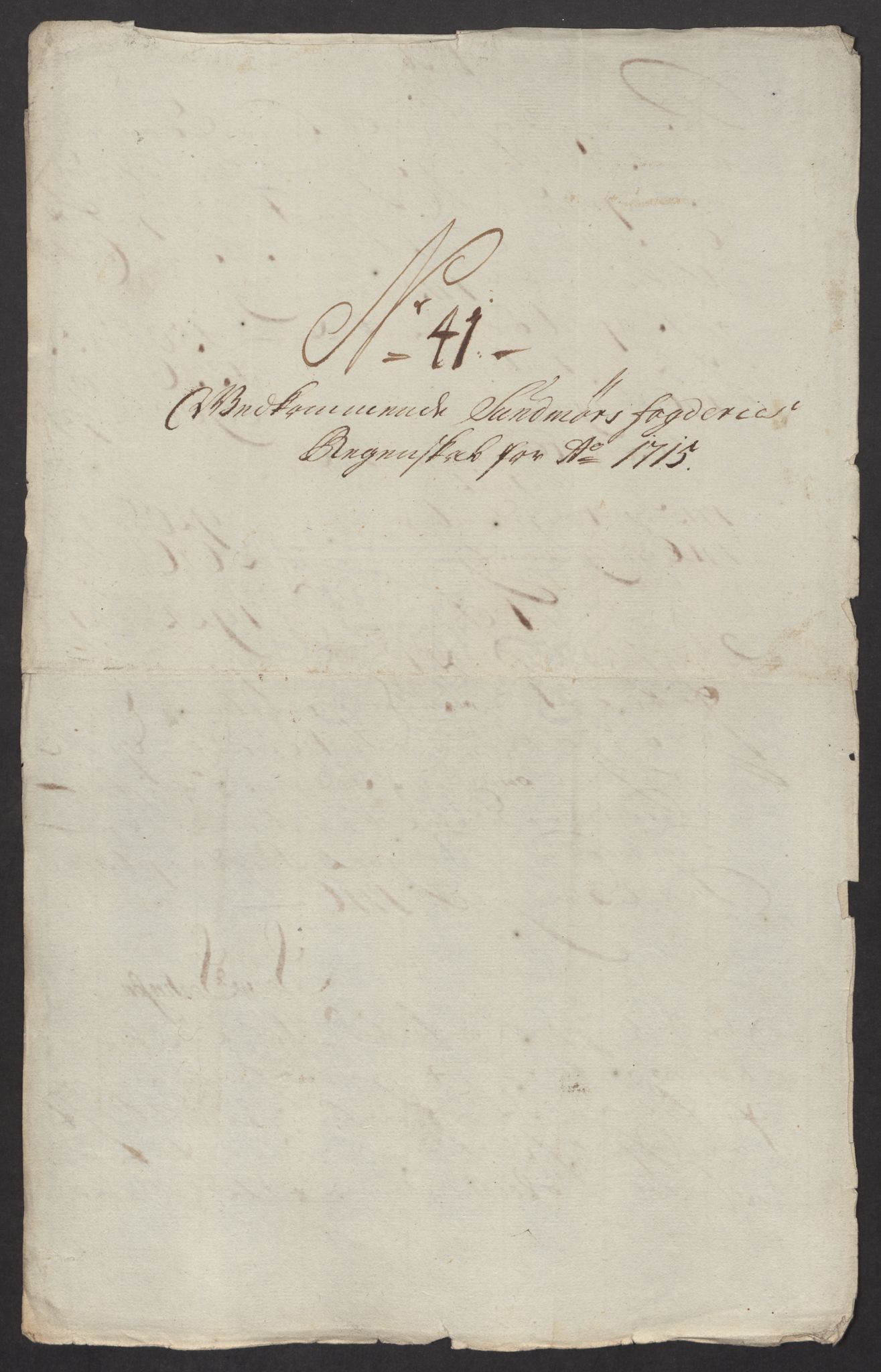 Rentekammeret inntil 1814, Reviderte regnskaper, Fogderegnskap, AV/RA-EA-4092/R54/L3567: Fogderegnskap Sunnmøre, 1715, p. 251