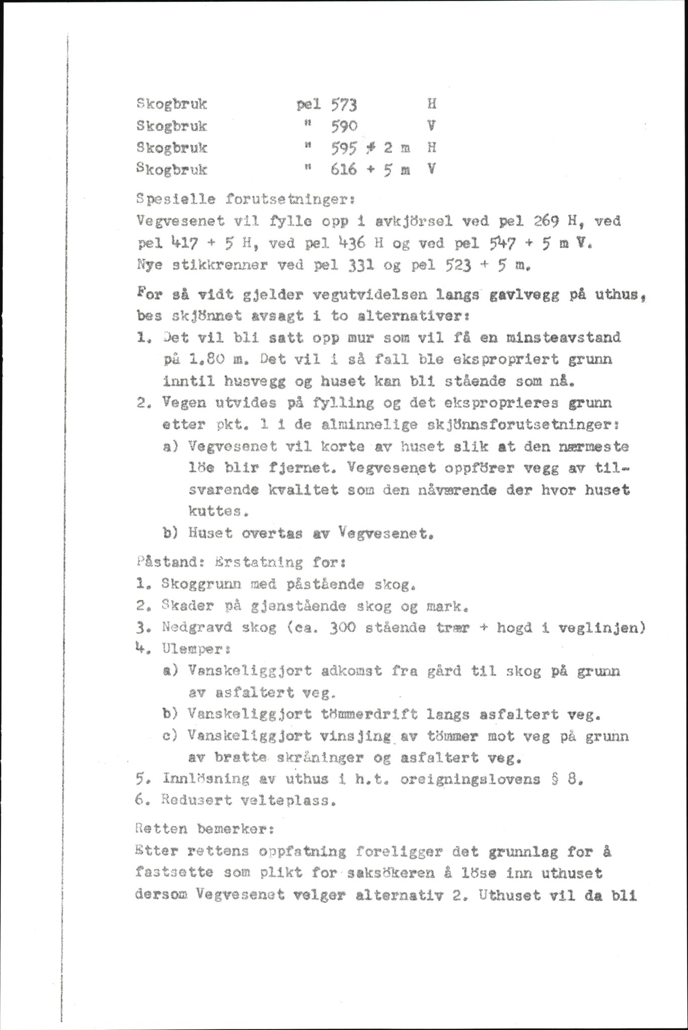 Vest-Telemark sorenskriveri, AV/SAKO-A-134/F/Fo/Fob/L0004: Skjønn/rettsbøker for kraftutbygging/veg, 1973-1989, p. 125