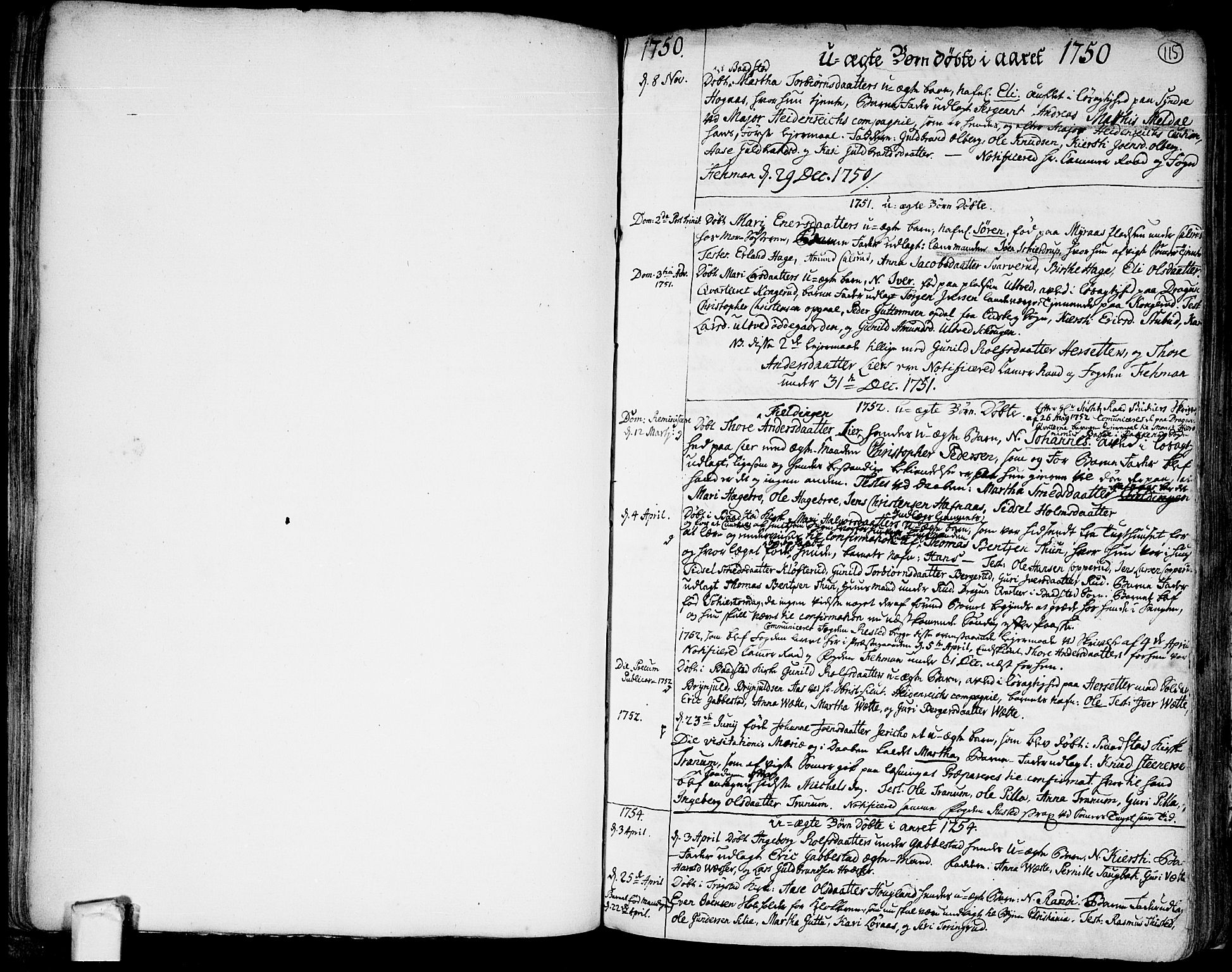 Trøgstad prestekontor Kirkebøker, SAO/A-10925/F/Fa/L0004: Parish register (official) no. I 4, 1750-1784, p. 115