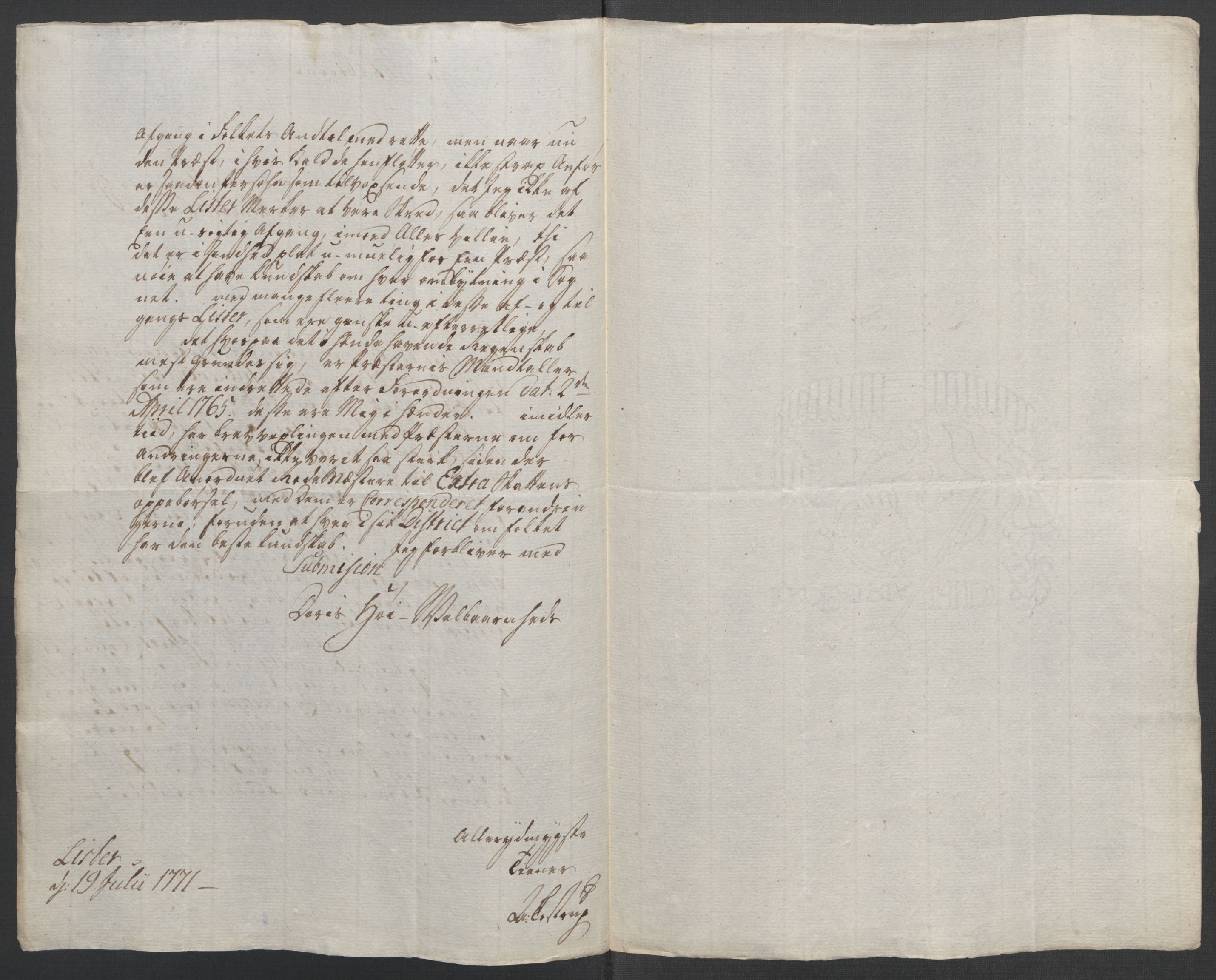 Rentekammeret inntil 1814, Reviderte regnskaper, Fogderegnskap, RA/EA-4092/R45/L2704: Ekstraskatten Lista og Mandal, 1762-1768, p. 237