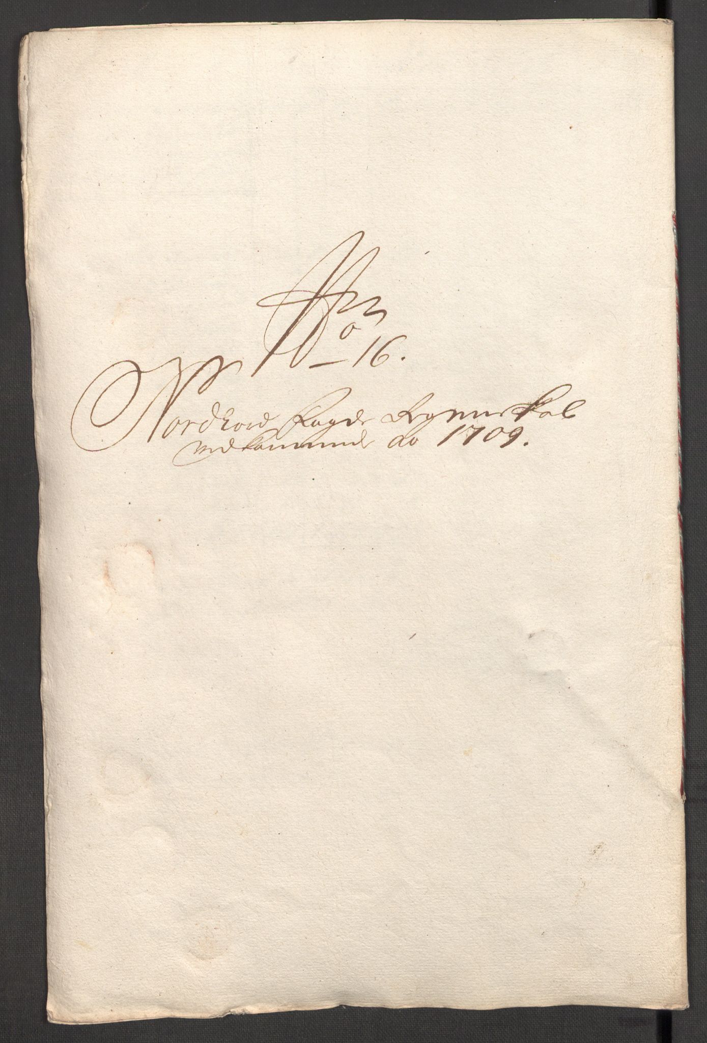 Rentekammeret inntil 1814, Reviderte regnskaper, Fogderegnskap, AV/RA-EA-4092/R51/L3190: Fogderegnskap Nordhordland og Voss, 1709, p. 220