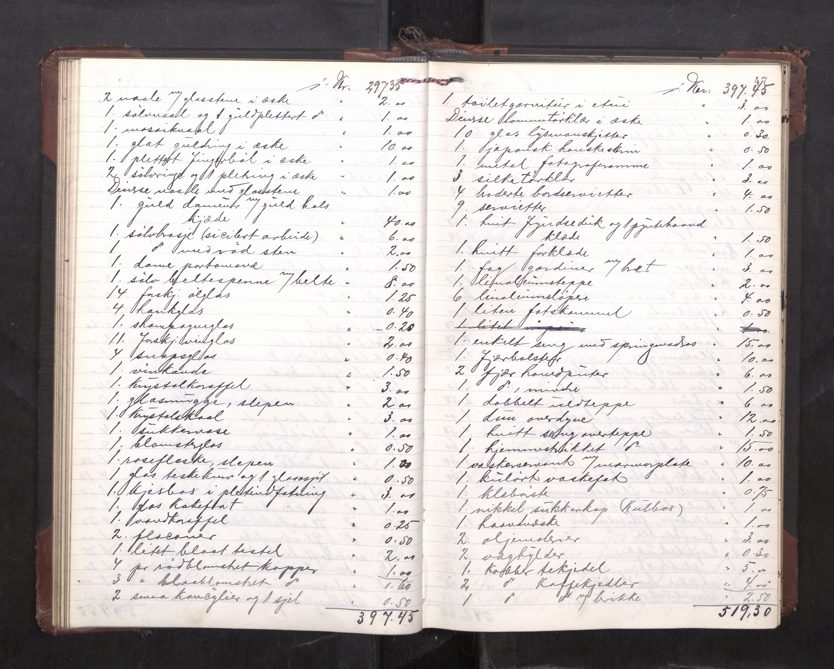 Trondheim byfogd, AV/SAT-A-0003/1/3/3C/L0036: Skifteregistreringsprotokoll - 14/4-24/9. (u/ register), 1915-1918, p. 47