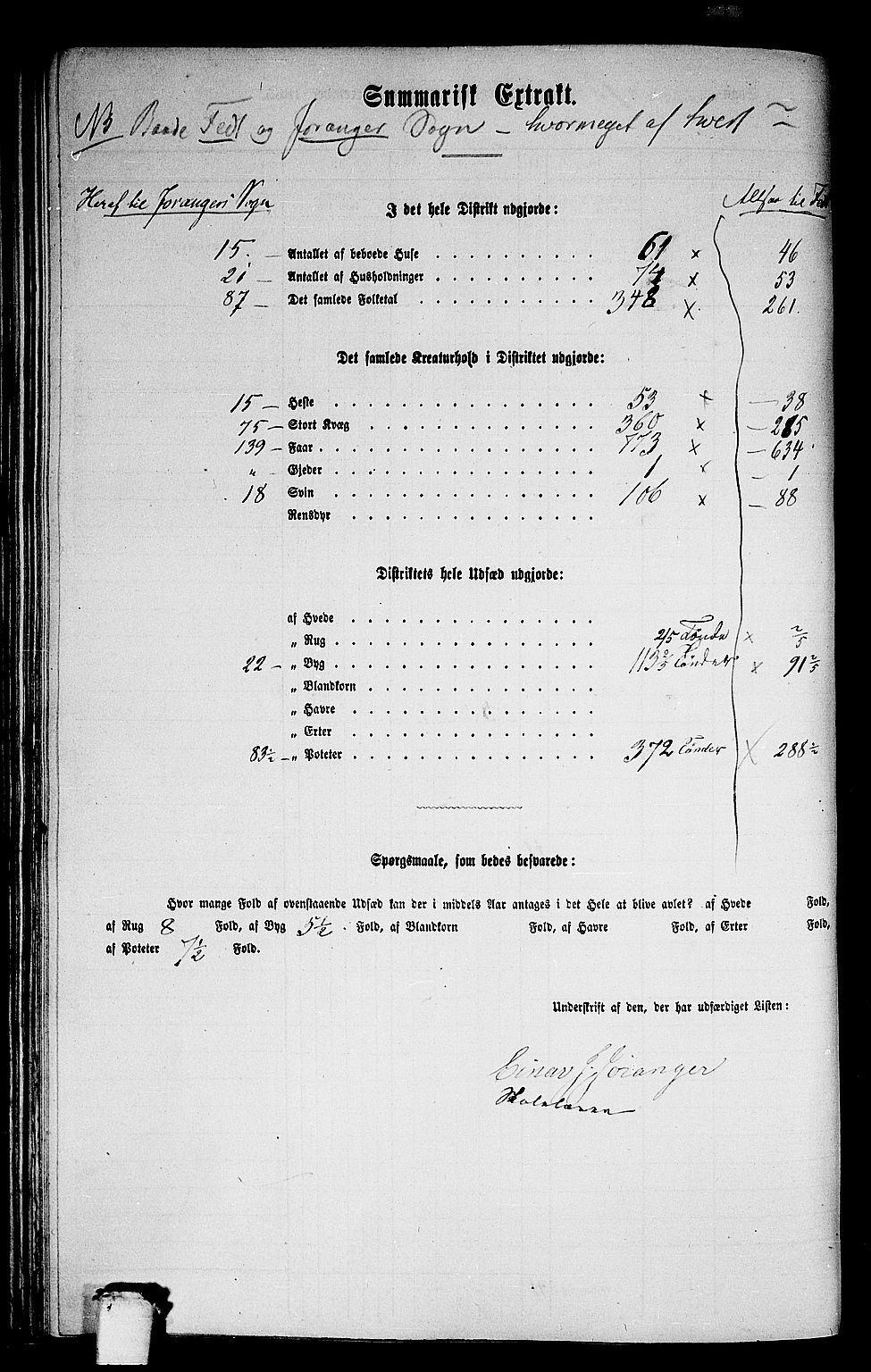 RA, 1865 census for Hafslo, 1865, p. 116