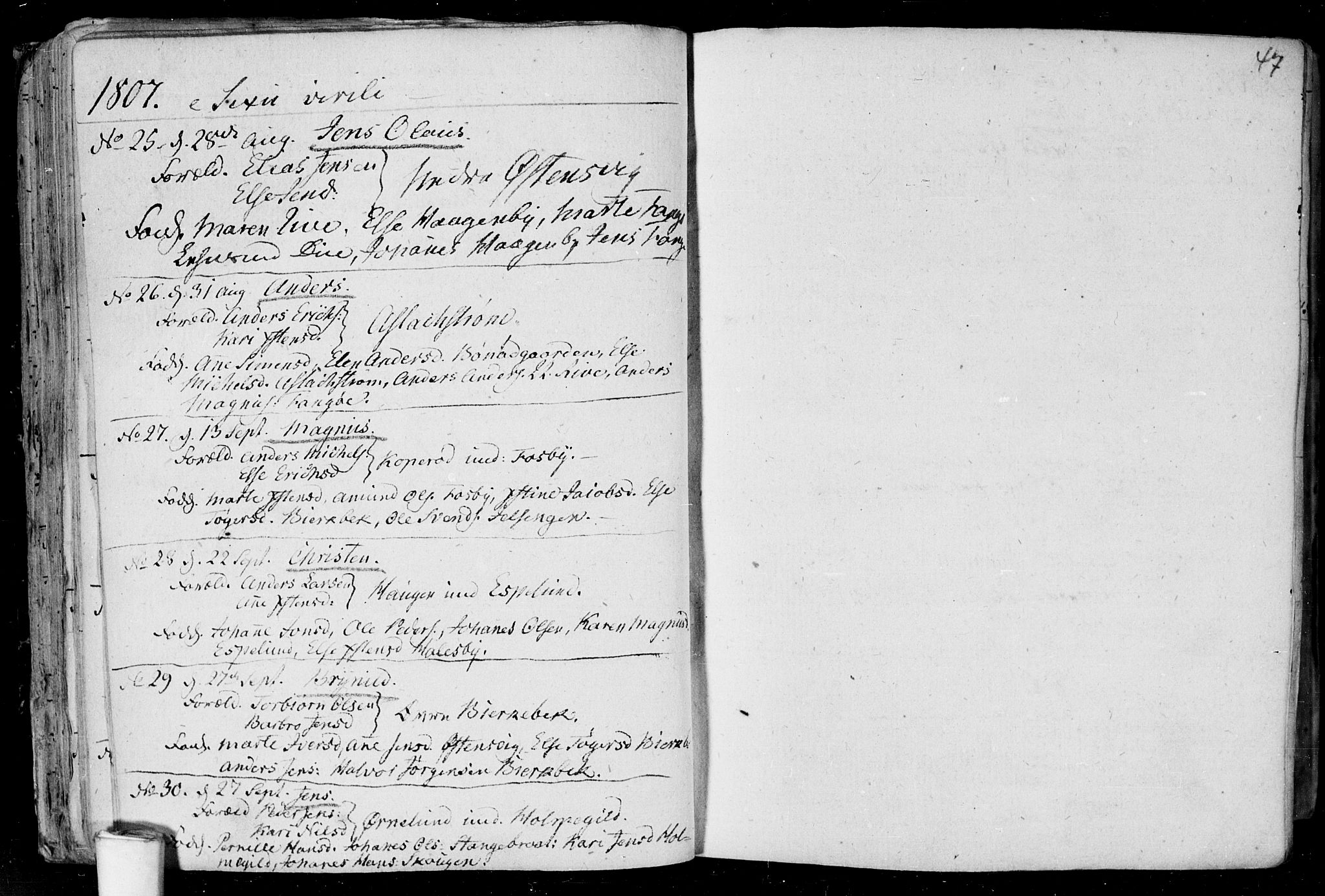 Aremark prestekontor Kirkebøker, AV/SAO-A-10899/F/Fa/L0004: Parish register (official) no. I 4, 1796-1814, p. 47