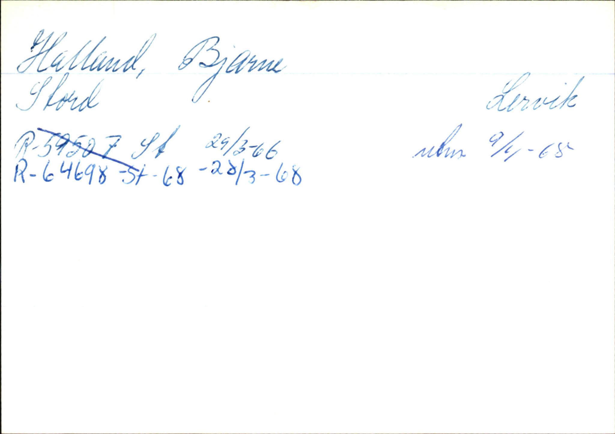 Statens vegvesen, Hordaland vegkontor, SAB/A-5201/2/Ha/L0018: R-eierkort H, 1920-1971, p. 102