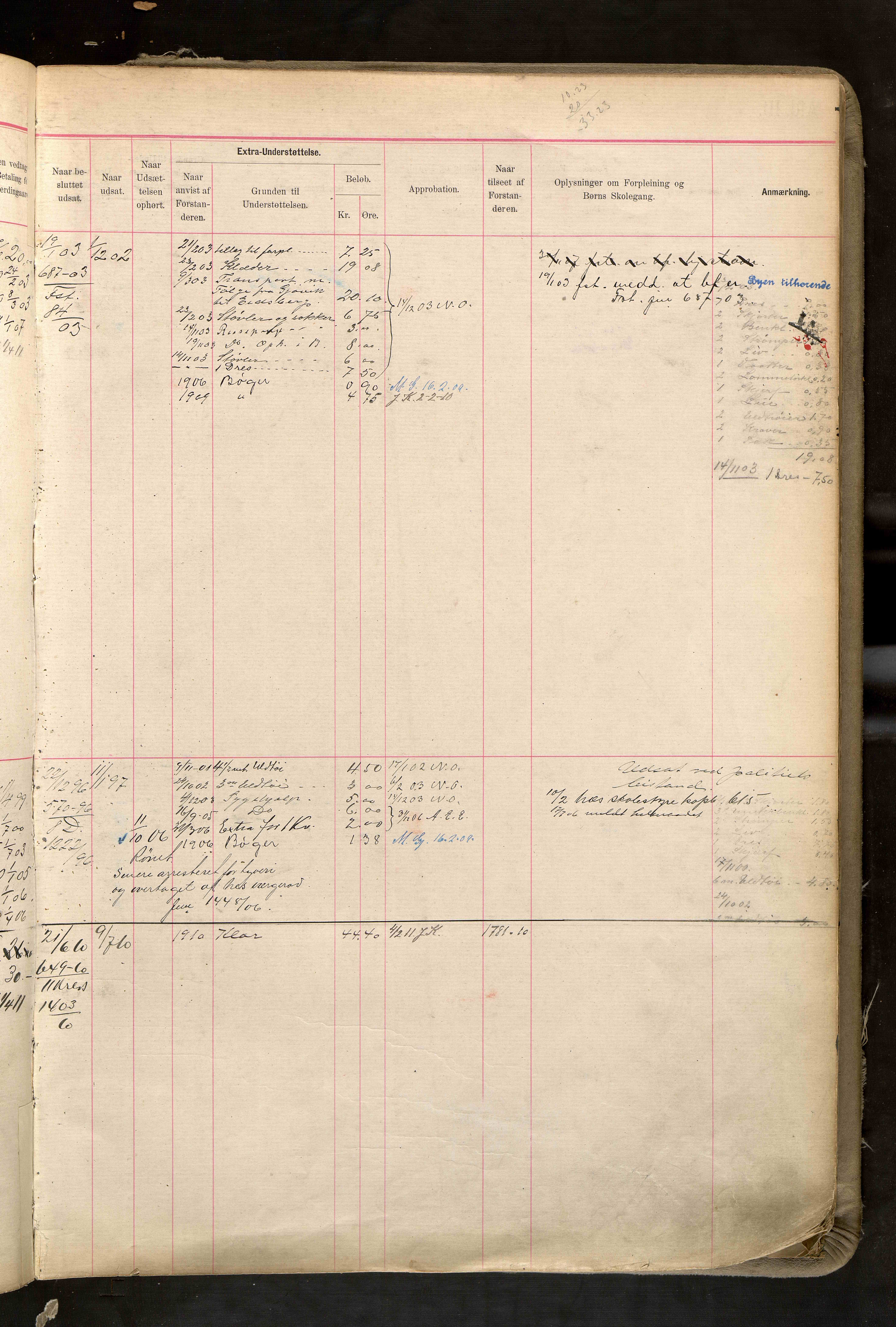 Fattigvesenet, OBA/A-20045/H/Hd/L0006: Manntallsprotokoll. Mnr. 501-1000, 1897-1910, p. 289