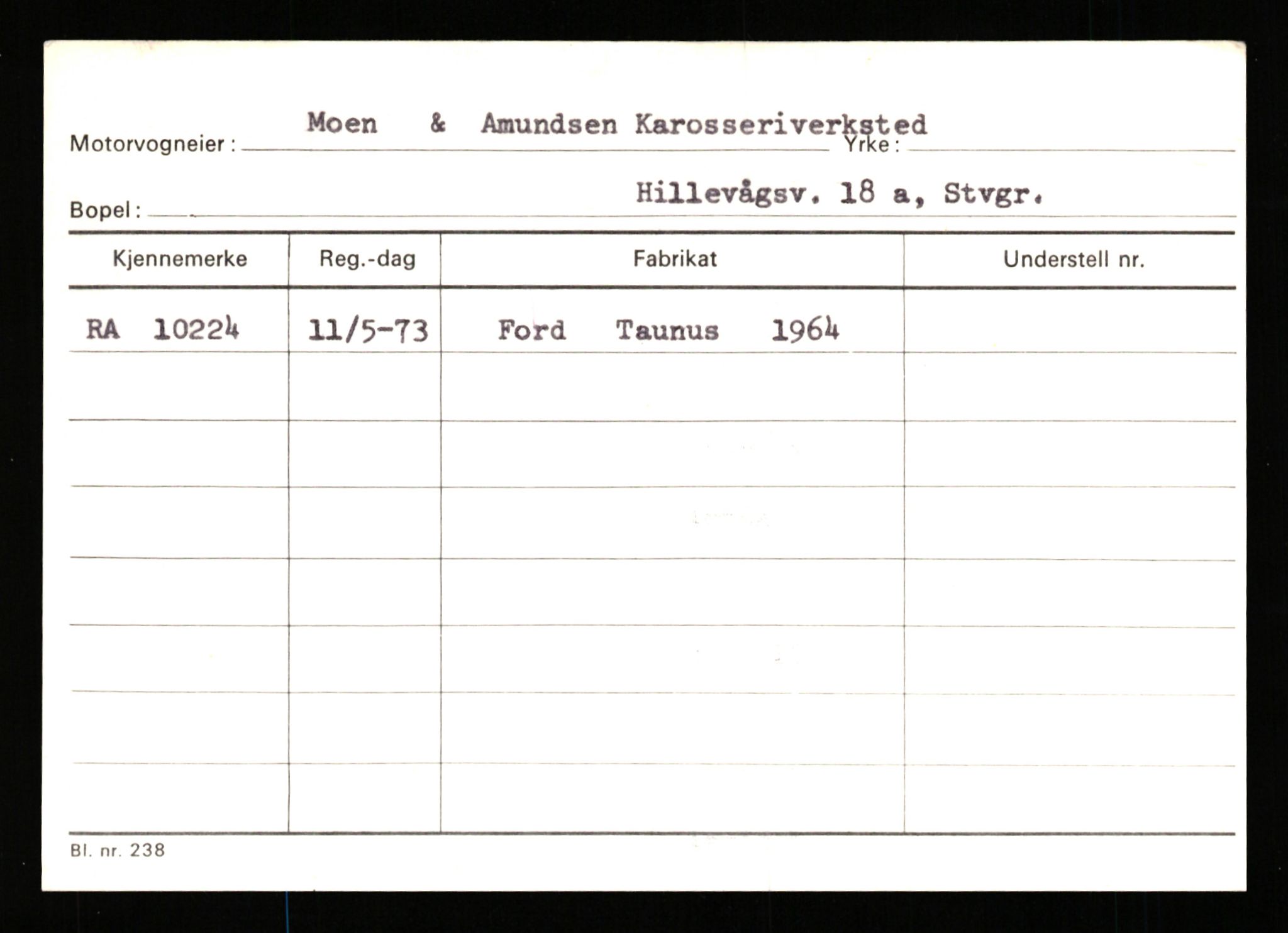 Stavanger trafikkstasjon, SAST/A-101942/0/G/L0002: Registreringsnummer: 5791 - 10405, 1930-1971, p. 3034