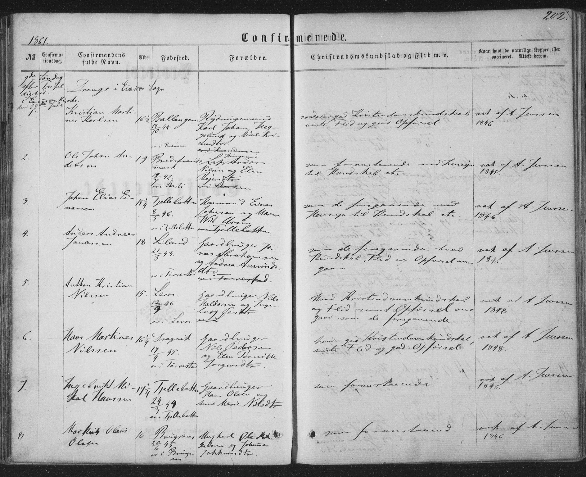 Ministerialprotokoller, klokkerbøker og fødselsregistre - Nordland, SAT/A-1459/863/L0896: Parish register (official) no. 863A08, 1861-1871, p. 202