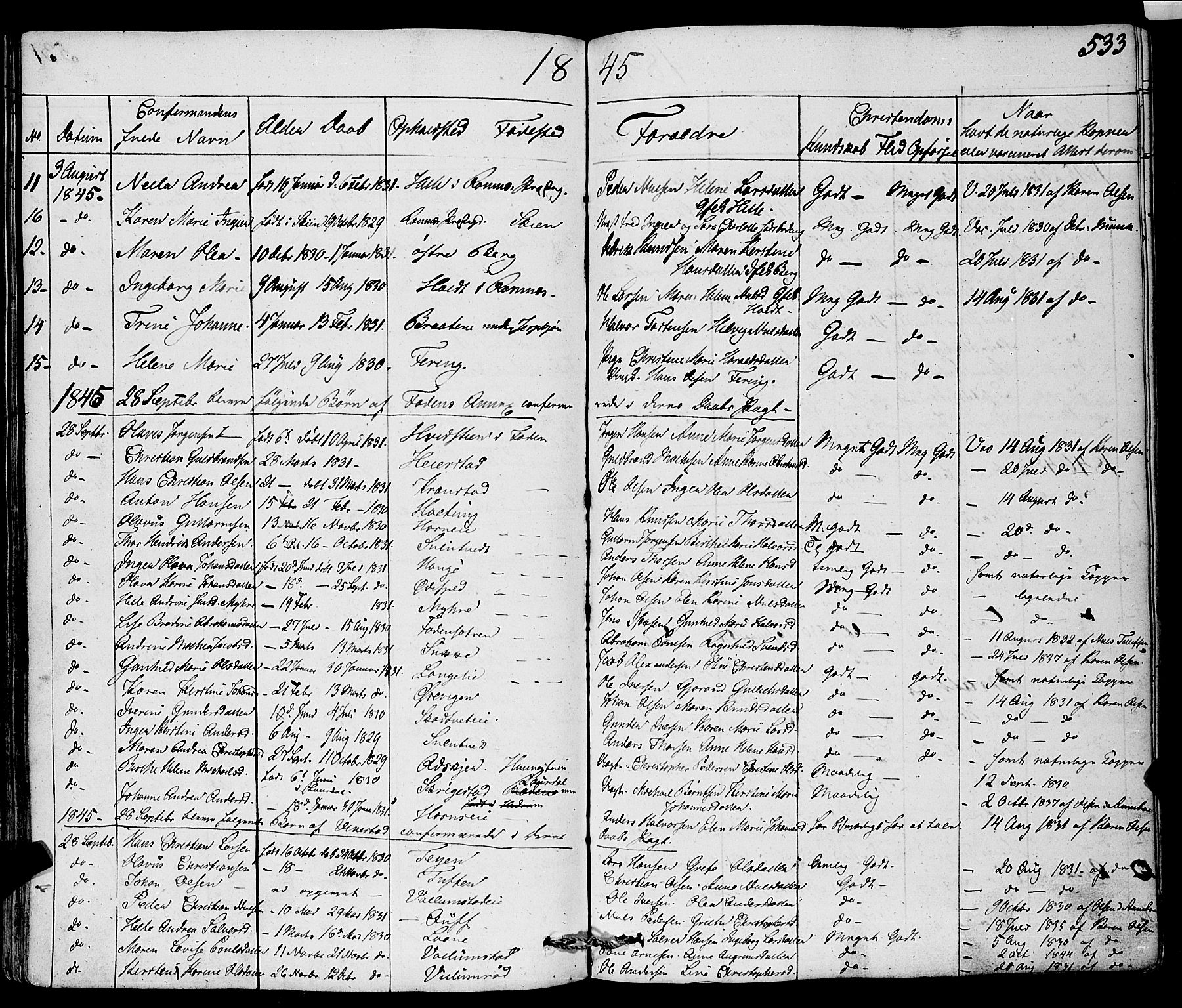 Ramnes kirkebøker, AV/SAKO-A-314/F/Fa/L0005: Parish register (official) no. I 5, 1841-1861, p. 532-533