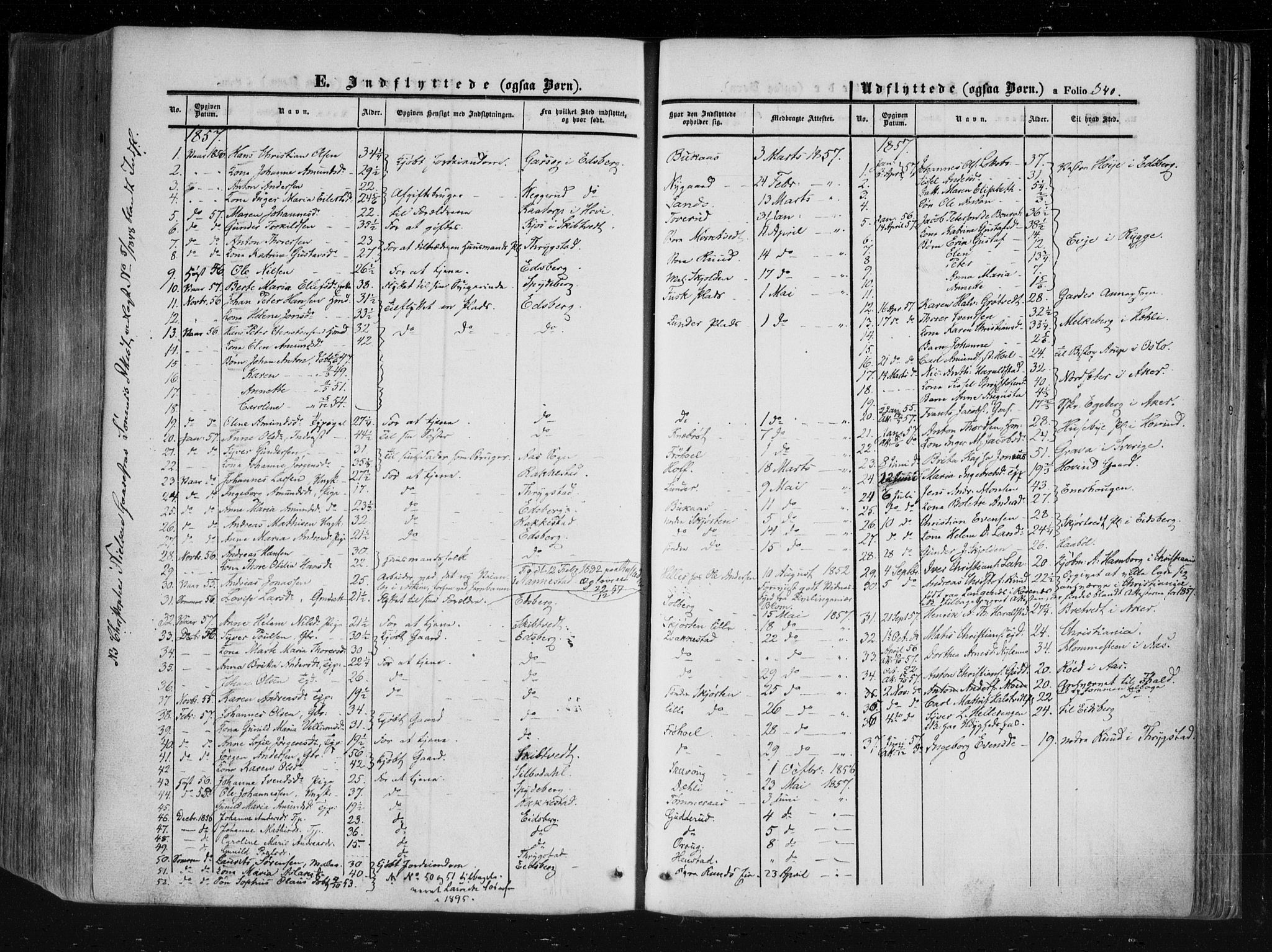Askim prestekontor Kirkebøker, SAO/A-10900/F/Fa/L0005: Parish register (official) no. 5, 1847-1879, p. 340
