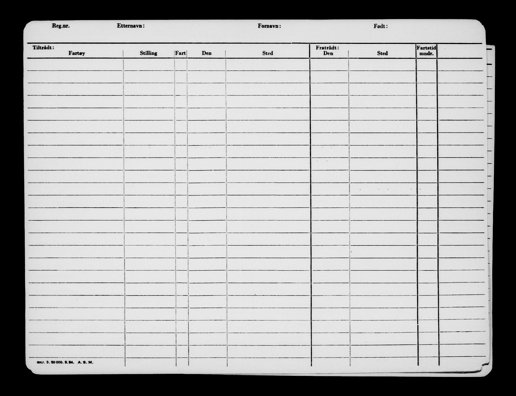 Direktoratet for sjømenn, AV/RA-S-3545/G/Gb/L0054: Hovedkort, 1904, p. 283