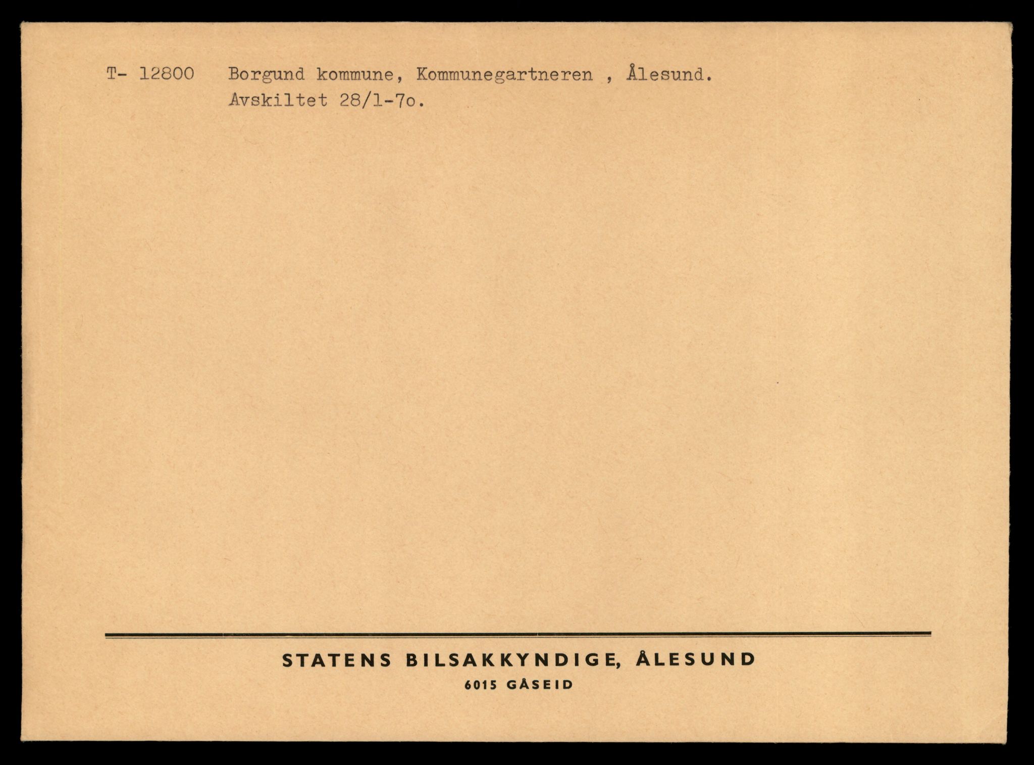 Møre og Romsdal vegkontor - Ålesund trafikkstasjon, SAT/A-4099/F/Fe/L0035: Registreringskort for kjøretøy T 12653 - T 12829, 1927-1998, p. 2458