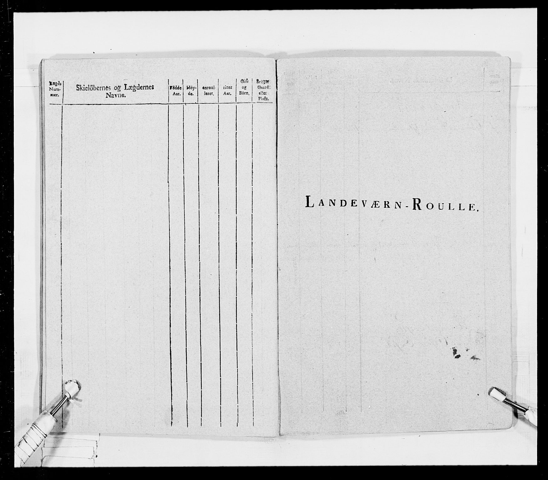 Generalitets- og kommissariatskollegiet, Det kongelige norske kommissariatskollegium, AV/RA-EA-5420/E/Eh/L0026: Skiløperkompaniene, 1805-1810, p. 169