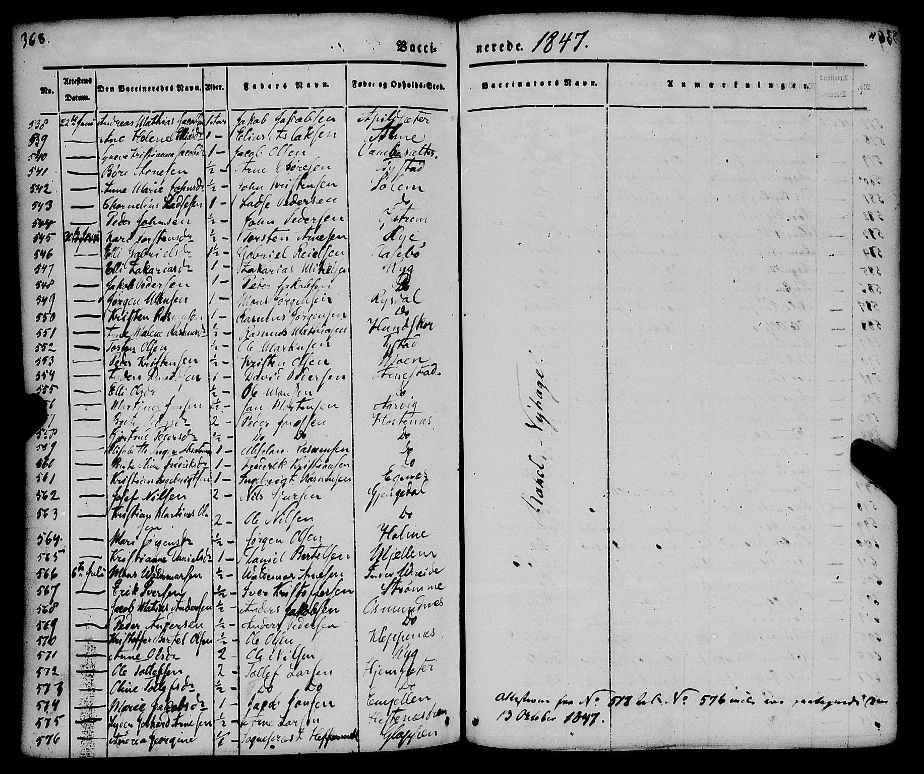 Gloppen sokneprestembete, AV/SAB-A-80101/H/Haa/Haaa/L0008: Parish register (official) no. A 8, 1837-1855, p. 368