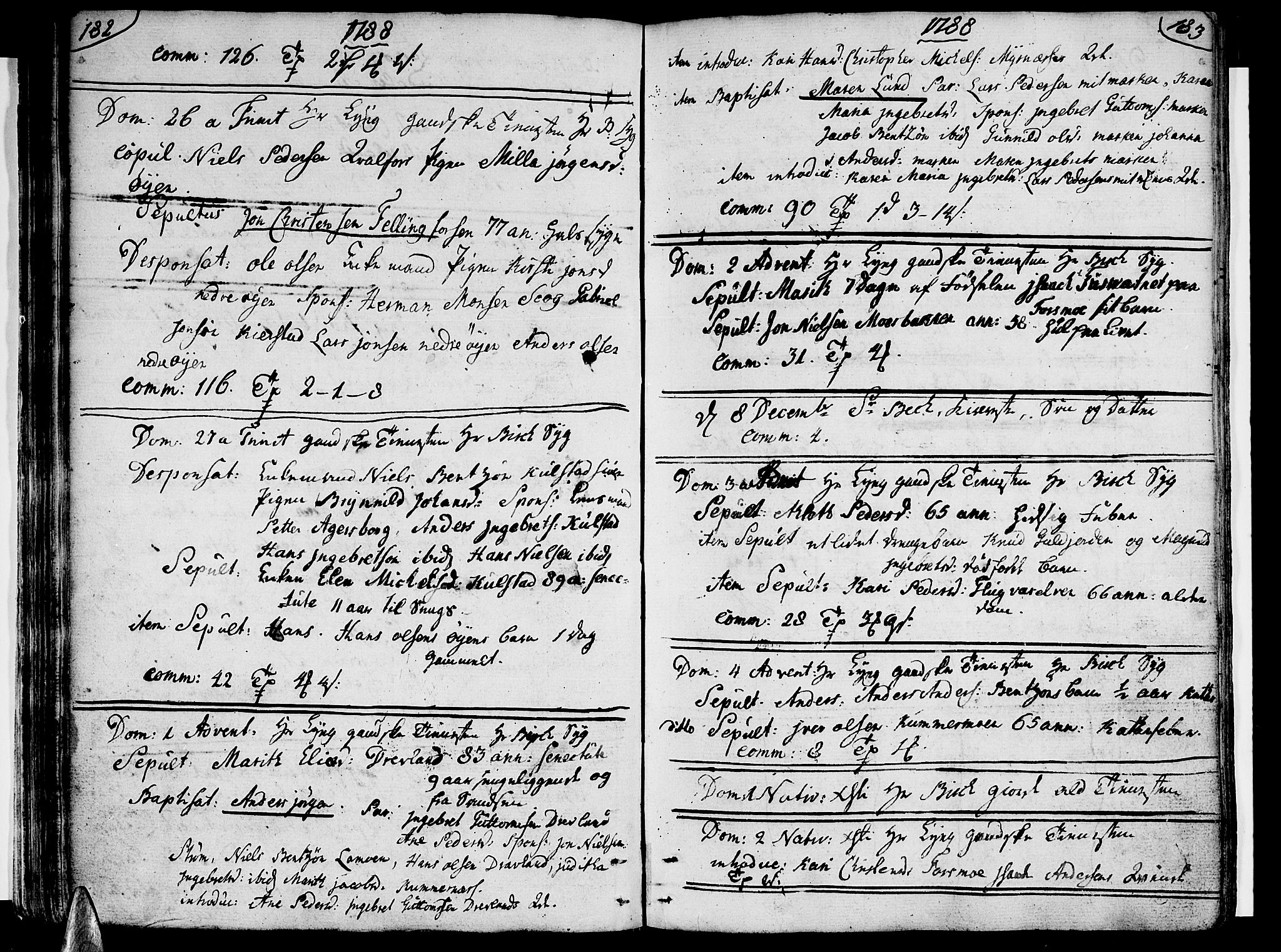 Ministerialprotokoller, klokkerbøker og fødselsregistre - Nordland, SAT/A-1459/820/L0286: Parish register (official) no. 820A07, 1780-1799, p. 182-183