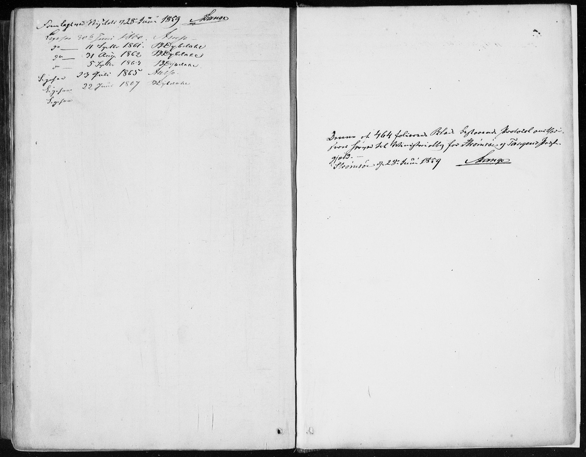 Strømsø kirkebøker, AV/SAKO-A-246/F/Fa/L0015: Parish register (official) no. I 15, 1859-1868