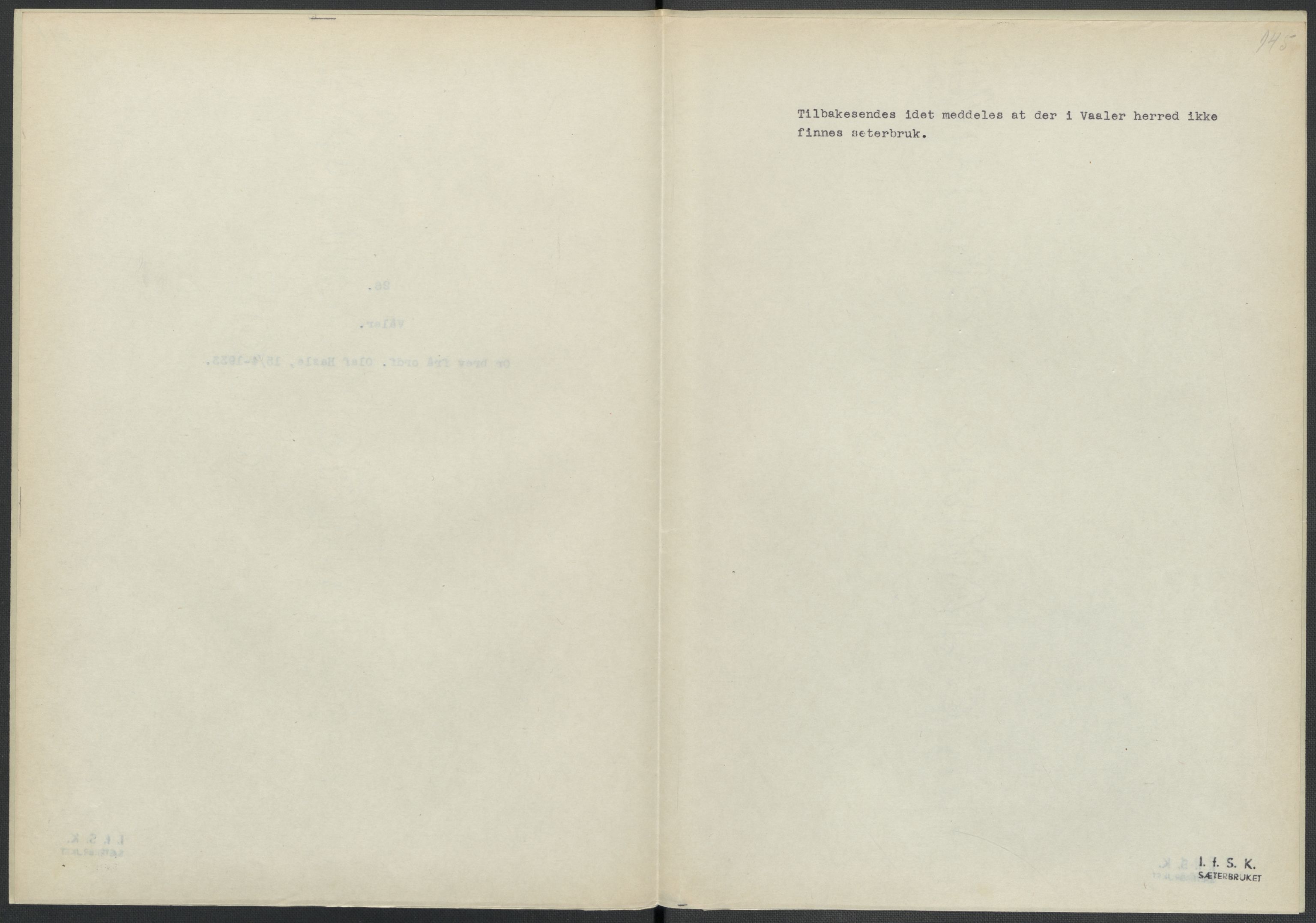 Instituttet for sammenlignende kulturforskning, AV/RA-PA-0424/F/Fc/L0002/0001: Eske B2: / Østfold (perm I), 1932-1935, p. 145