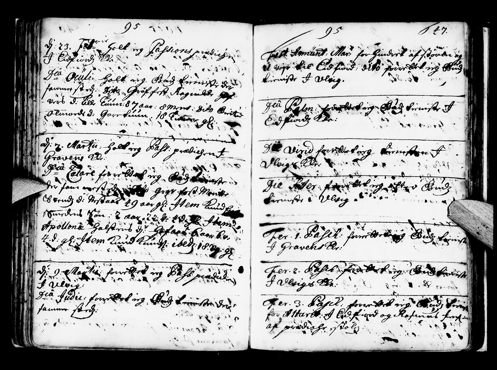 Ulvik sokneprestembete, AV/SAB-A-78801/H/Haa: Parish register (official) no. A 2, 1689-1706, p. 47