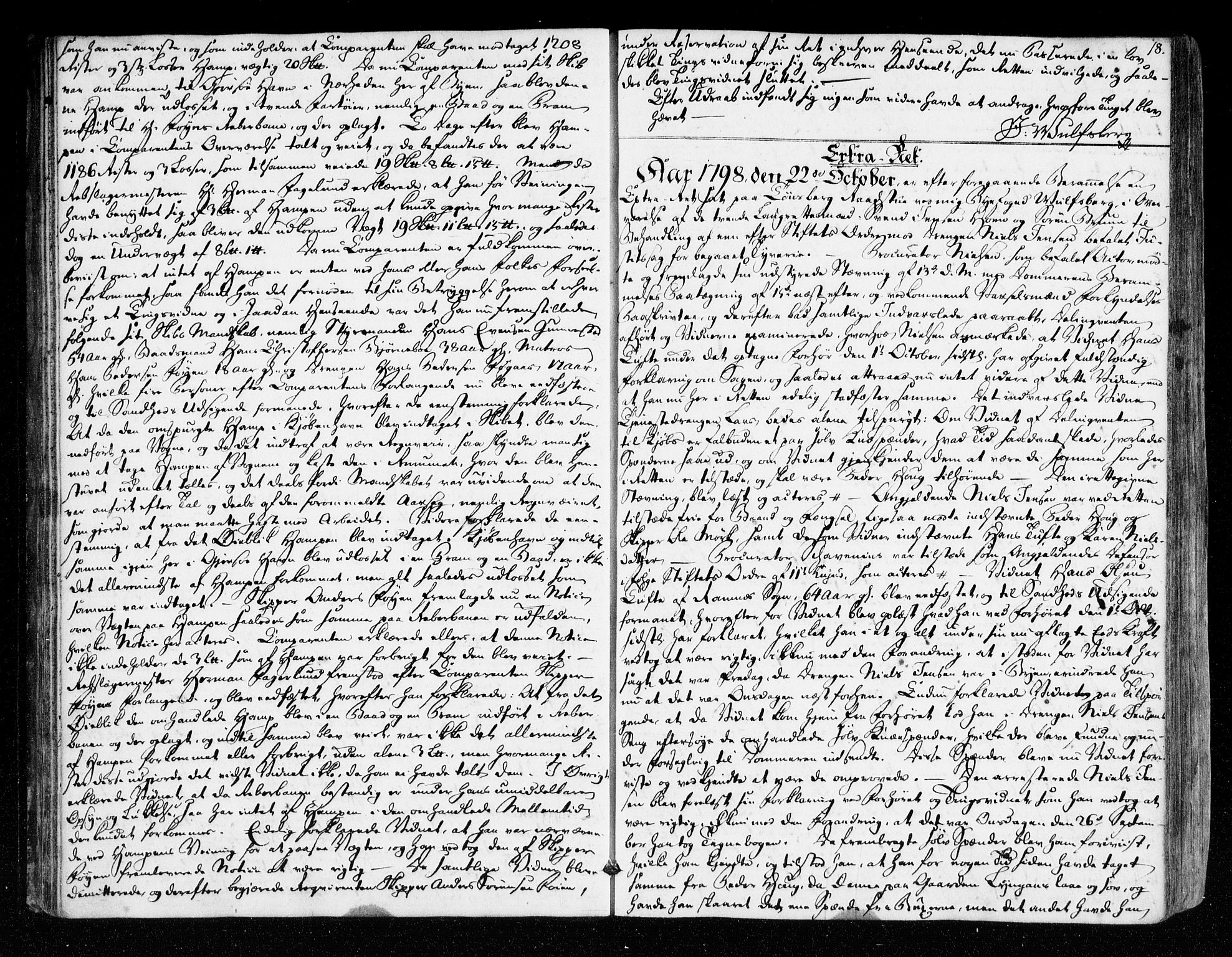 Tønsberg byfogd, AV/SAKO-A-224/F/Fa/L0021: Tingbok, 1798-1807, p. 18