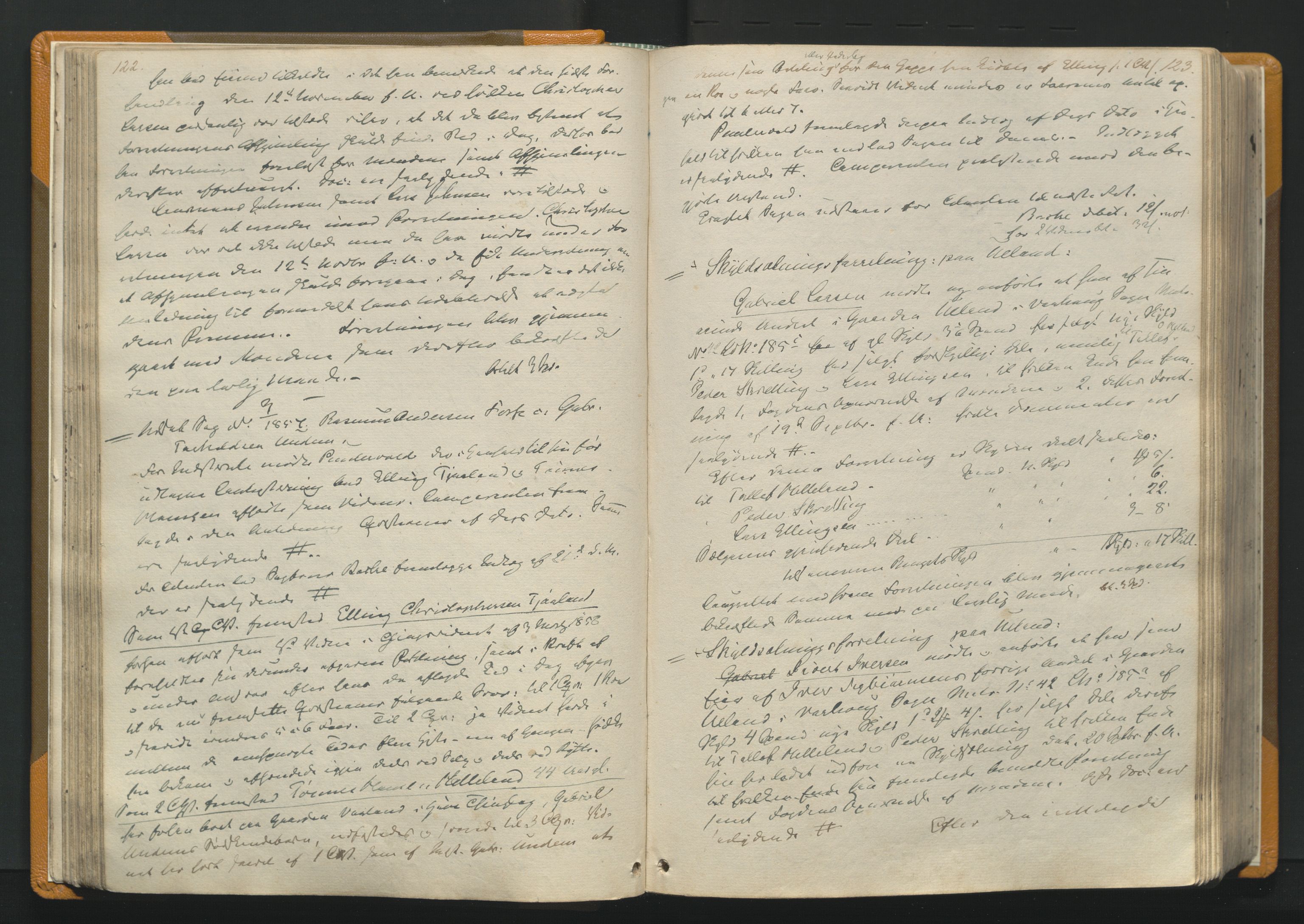 Jæren og Dalane sorenskriveri, AV/SAST-A-100306/3/30/30BAB/L0005: Tingbok for Jæren, 1859-1863, p. 122-123