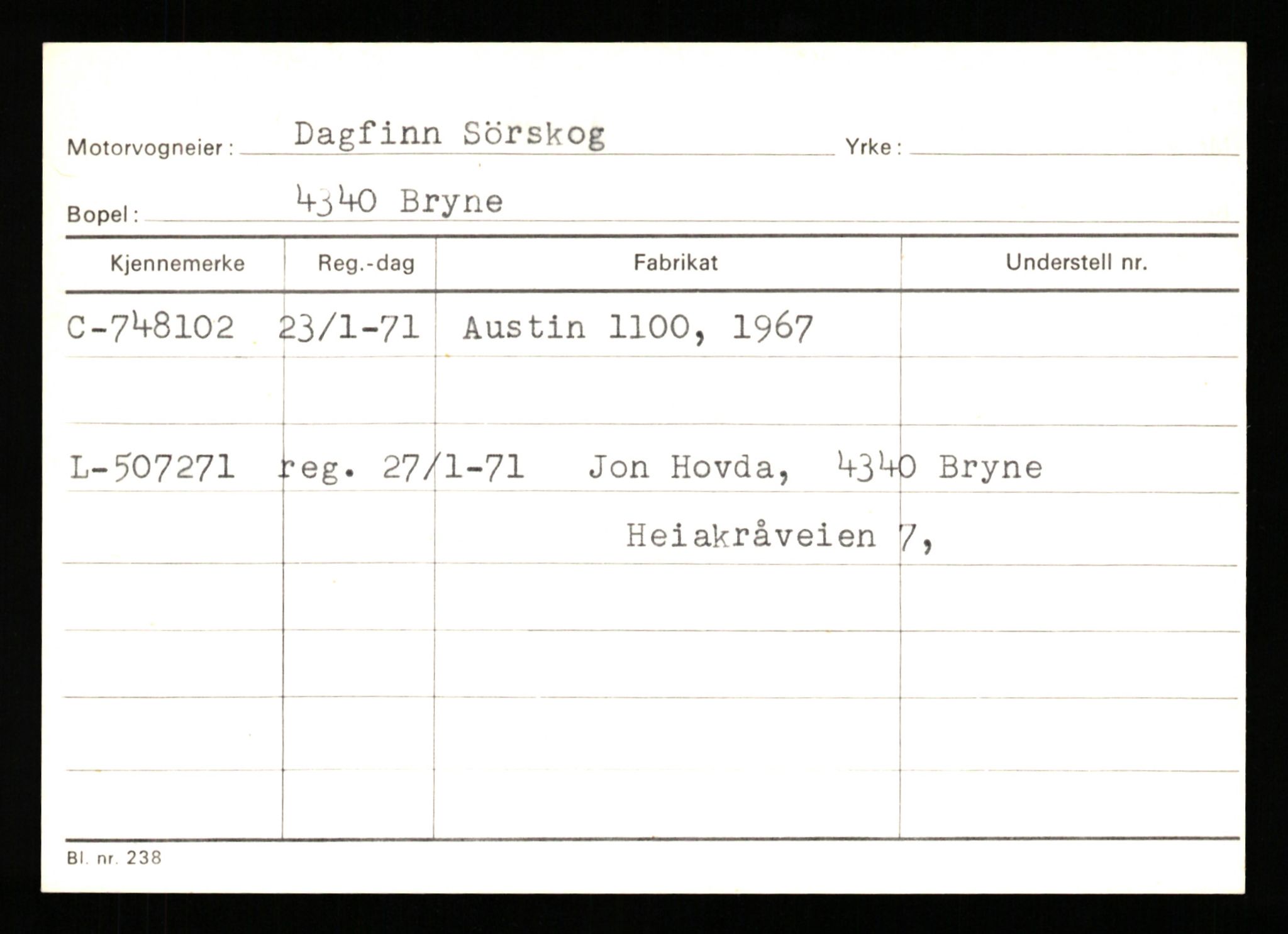 Stavanger trafikkstasjon, AV/SAST-A-101942/0/G/L0012: Registreringsnummer: 363571 - 800000, 1930-1971, p. 2915