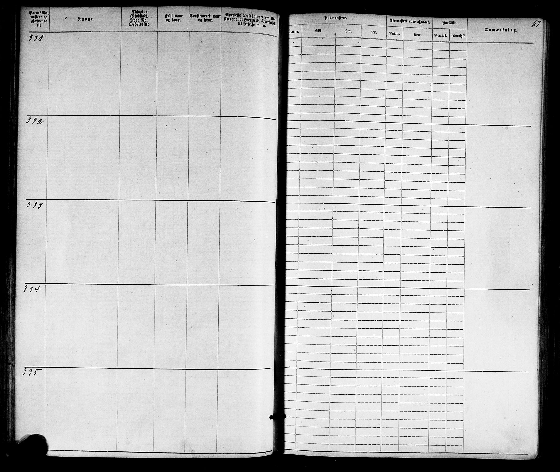 Grimstad mønstringskrets, AV/SAK-2031-0013/F/Fa/L0005: Annotasjonsrulle nr 1-1910 med register, V-18, 1870-1892, p. 90