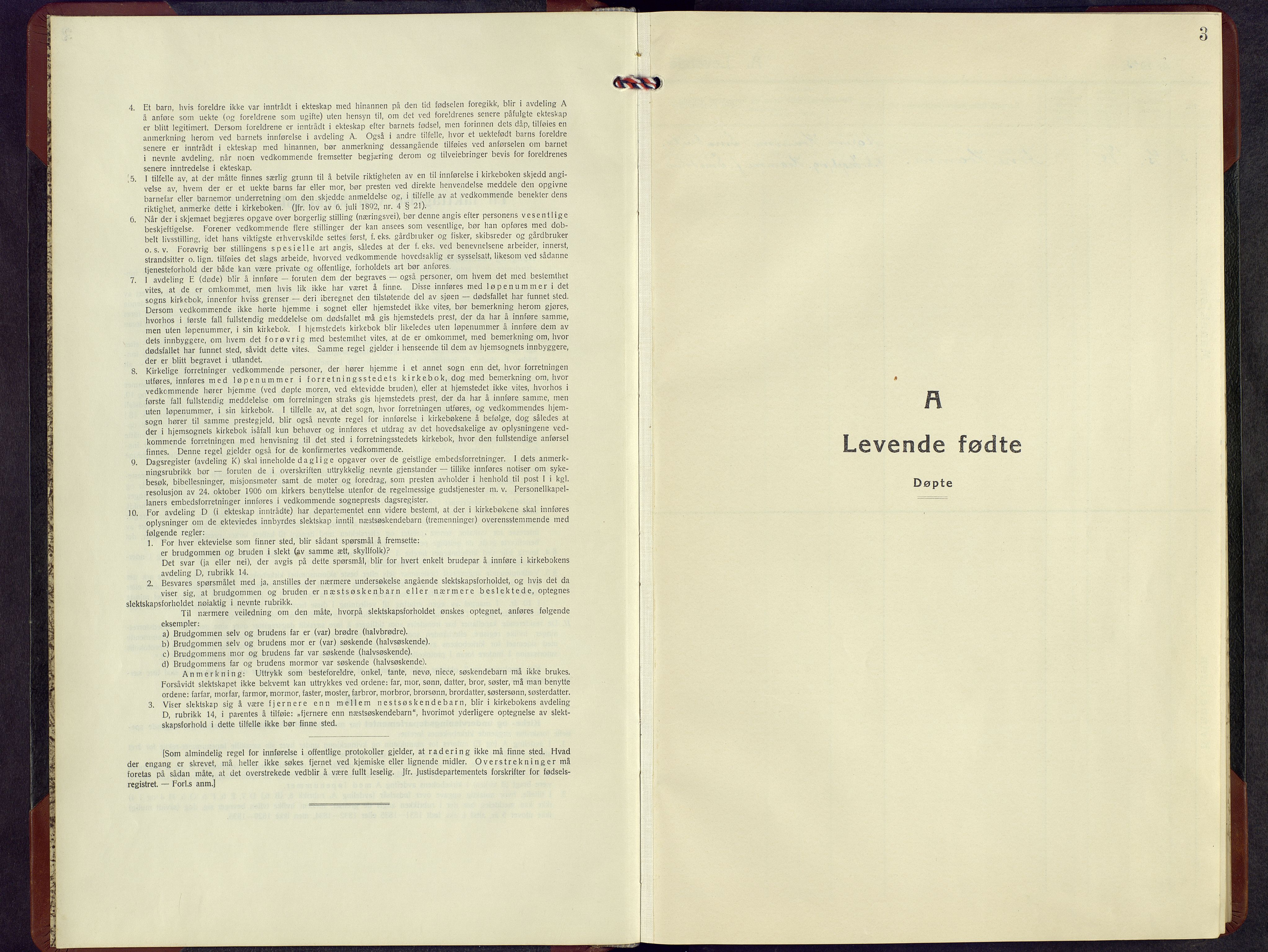 Vang prestekontor, Valdres, SAH/PREST-140/H/Hb/L0010: Parish register (copy) no. 10, 1945-1966, p. 3