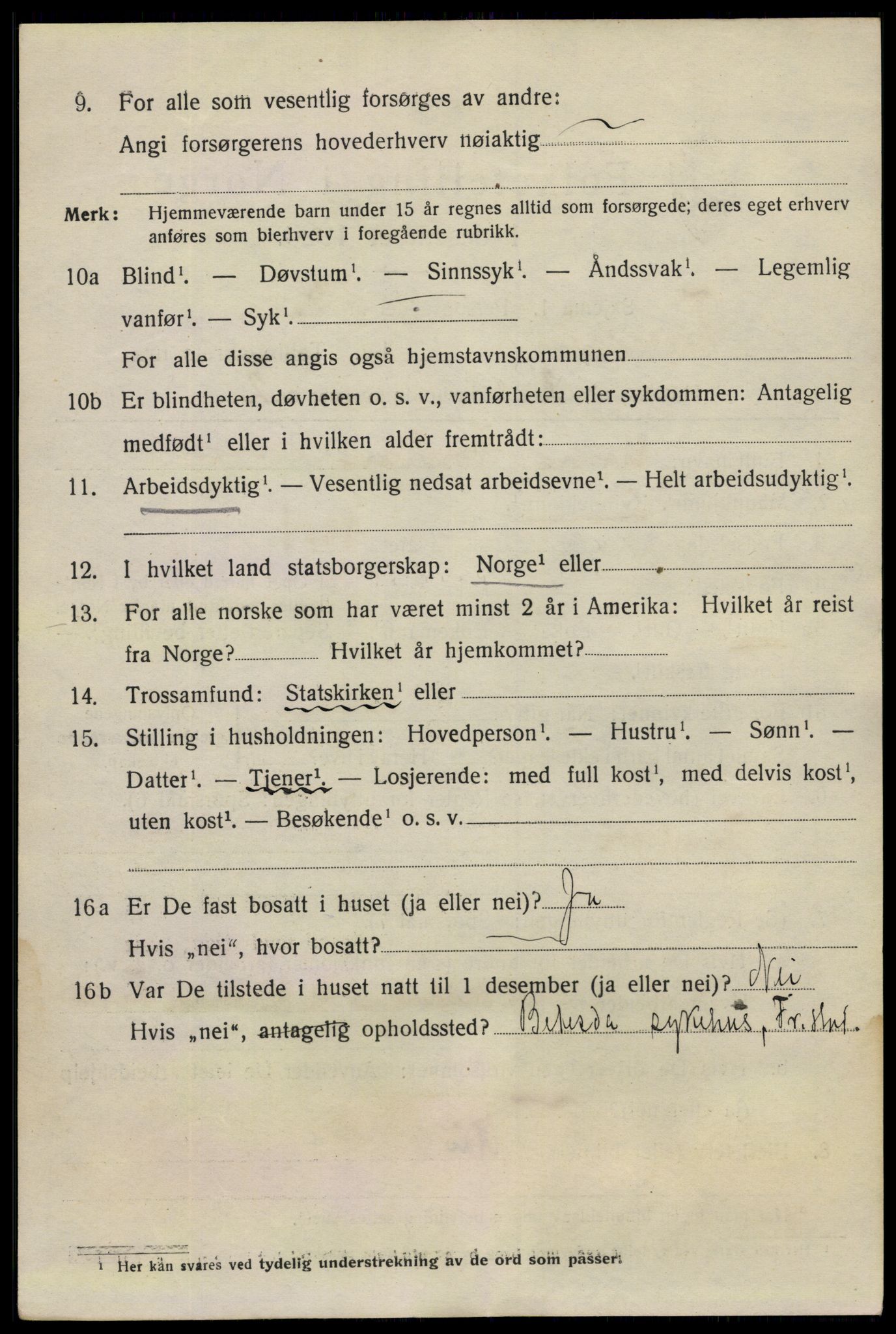 SAO, 1920 census for Fredrikstad, 1920, p. 23522