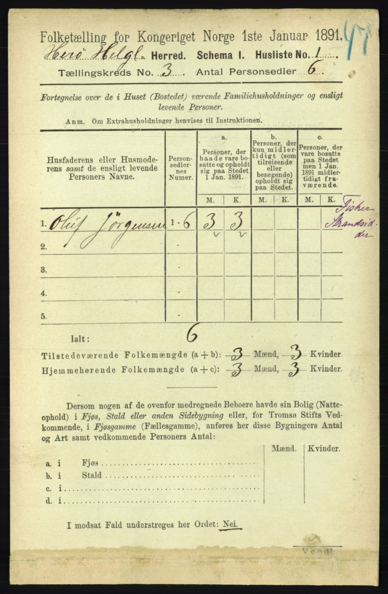 RA, 1891 census for 1818 Herøy, 1891, p. 583