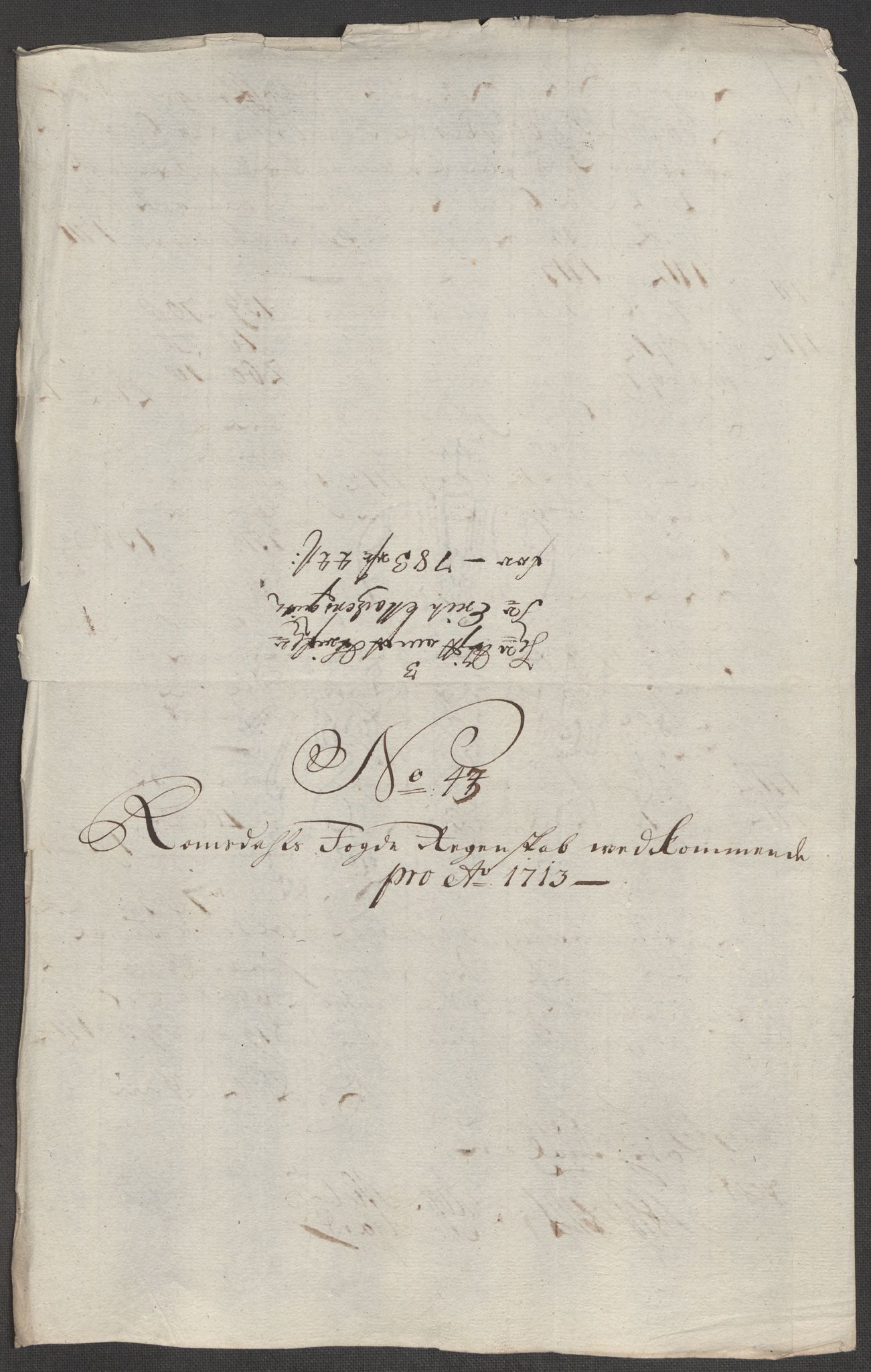 Rentekammeret inntil 1814, Reviderte regnskaper, Fogderegnskap, AV/RA-EA-4092/R55/L3662: Fogderegnskap Romsdal, 1713-1714, p. 246