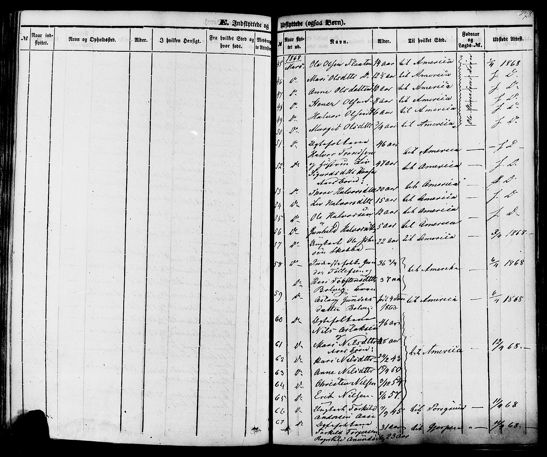 Sauherad kirkebøker, AV/SAKO-A-298/F/Fa/L0007: Parish register (official) no. I 7, 1851-1873, p. 278