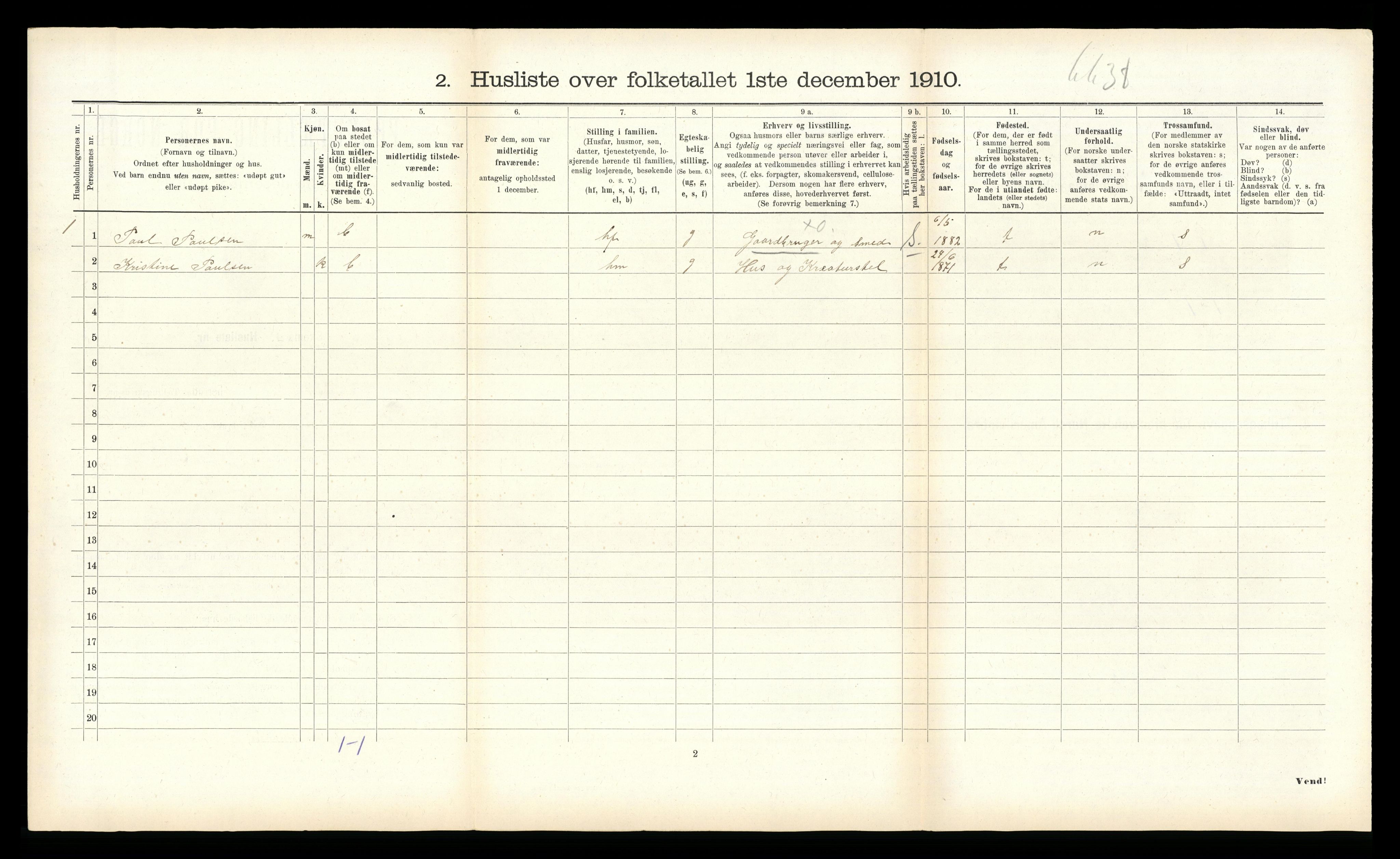 RA, 1910 census for Hitra, 1910, p. 654