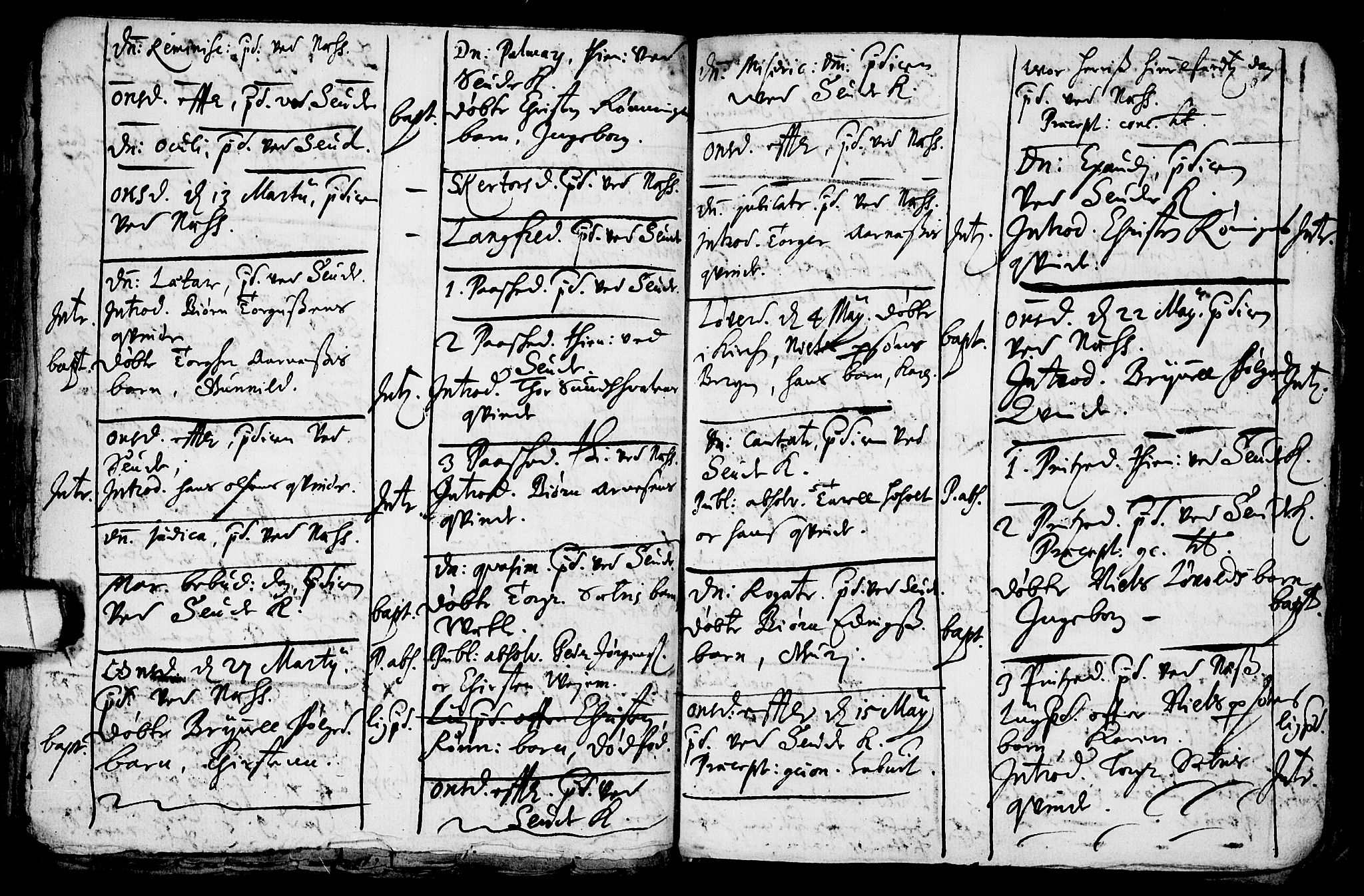 Sauherad kirkebøker, AV/SAKO-A-298/F/Fa/L0001: Parish register (official) no. I 1, 1649-1681