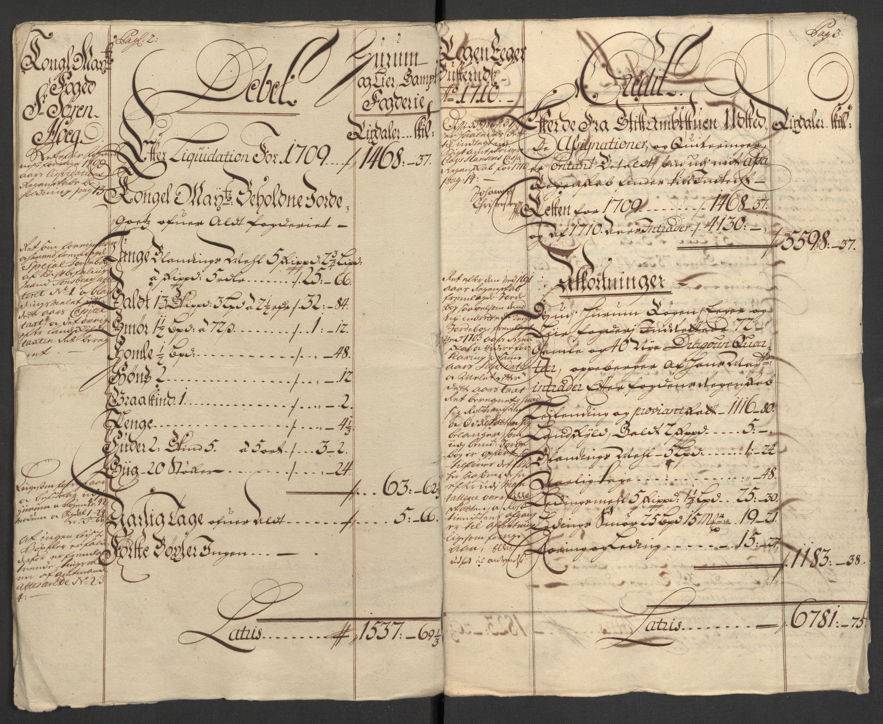 Rentekammeret inntil 1814, Reviderte regnskaper, Fogderegnskap, AV/RA-EA-4092/R31/L1704: Fogderegnskap Hurum, Røyken, Eiker, Lier og Buskerud, 1710, p. 12