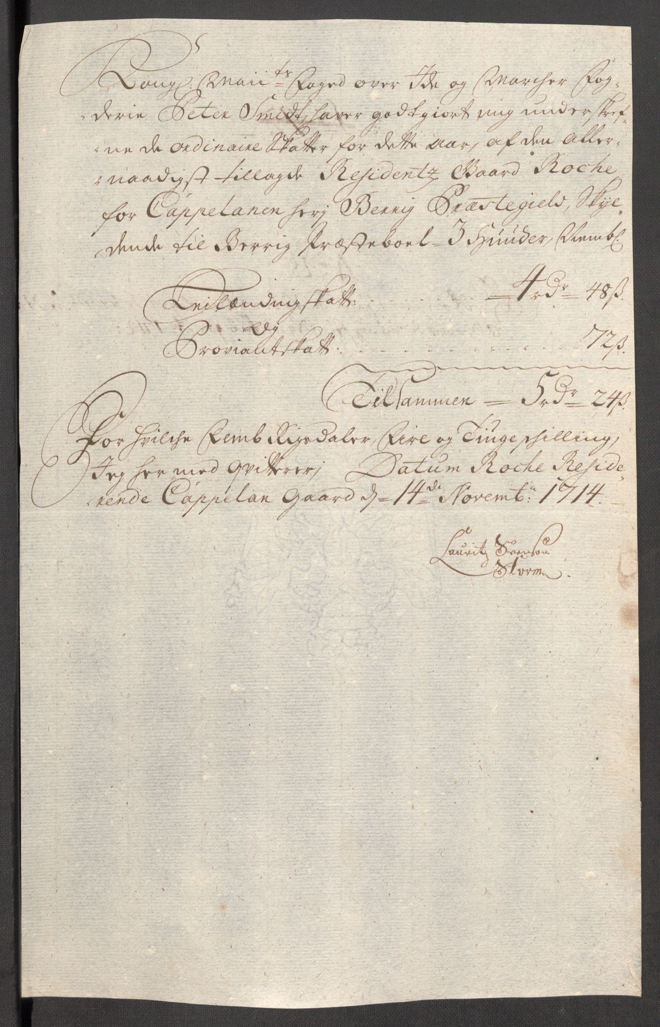 Rentekammeret inntil 1814, Reviderte regnskaper, Fogderegnskap, AV/RA-EA-4092/R01/L0022: Fogderegnskap Idd og Marker, 1713-1714, p. 470