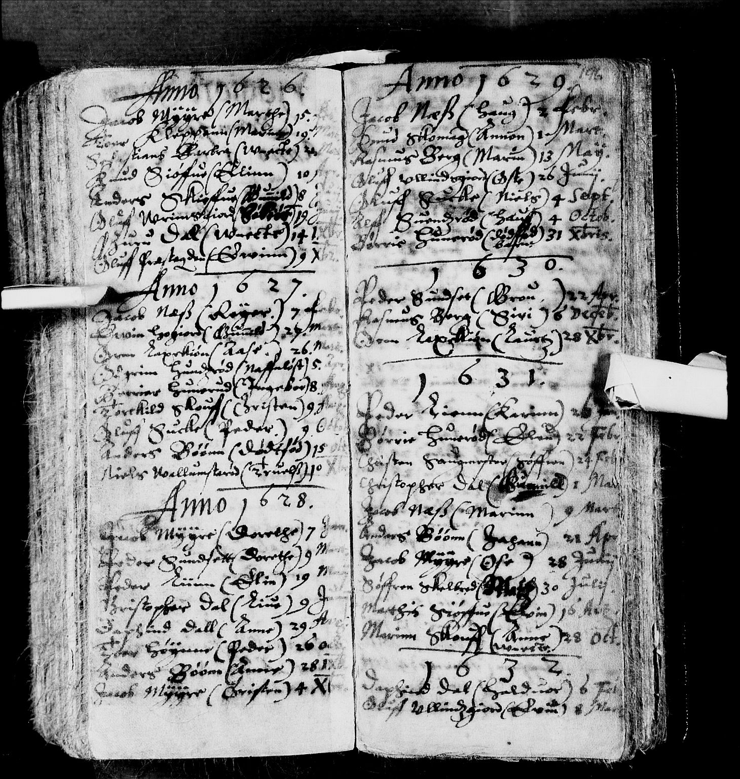 Andebu kirkebøker, SAKO/A-336/F/Fa/L0001: Parish register (official) no. 1 /3, 1623-1738, p. 196