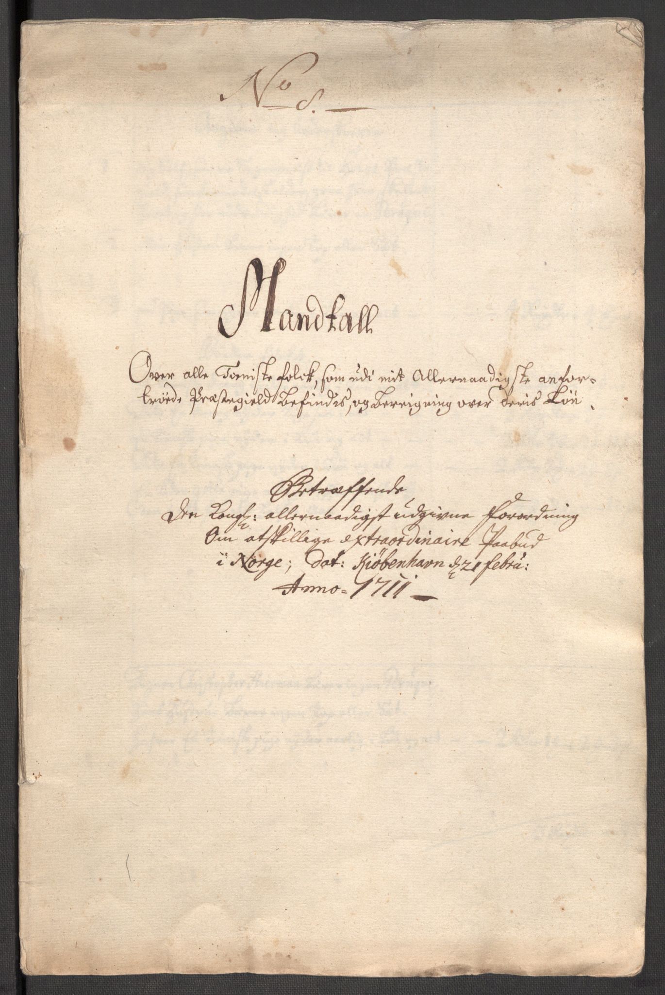 Rentekammeret inntil 1814, Reviderte regnskaper, Fogderegnskap, RA/EA-4092/R51/L3193: Fogderegnskap Nordhordland og Voss, 1711, p. 362