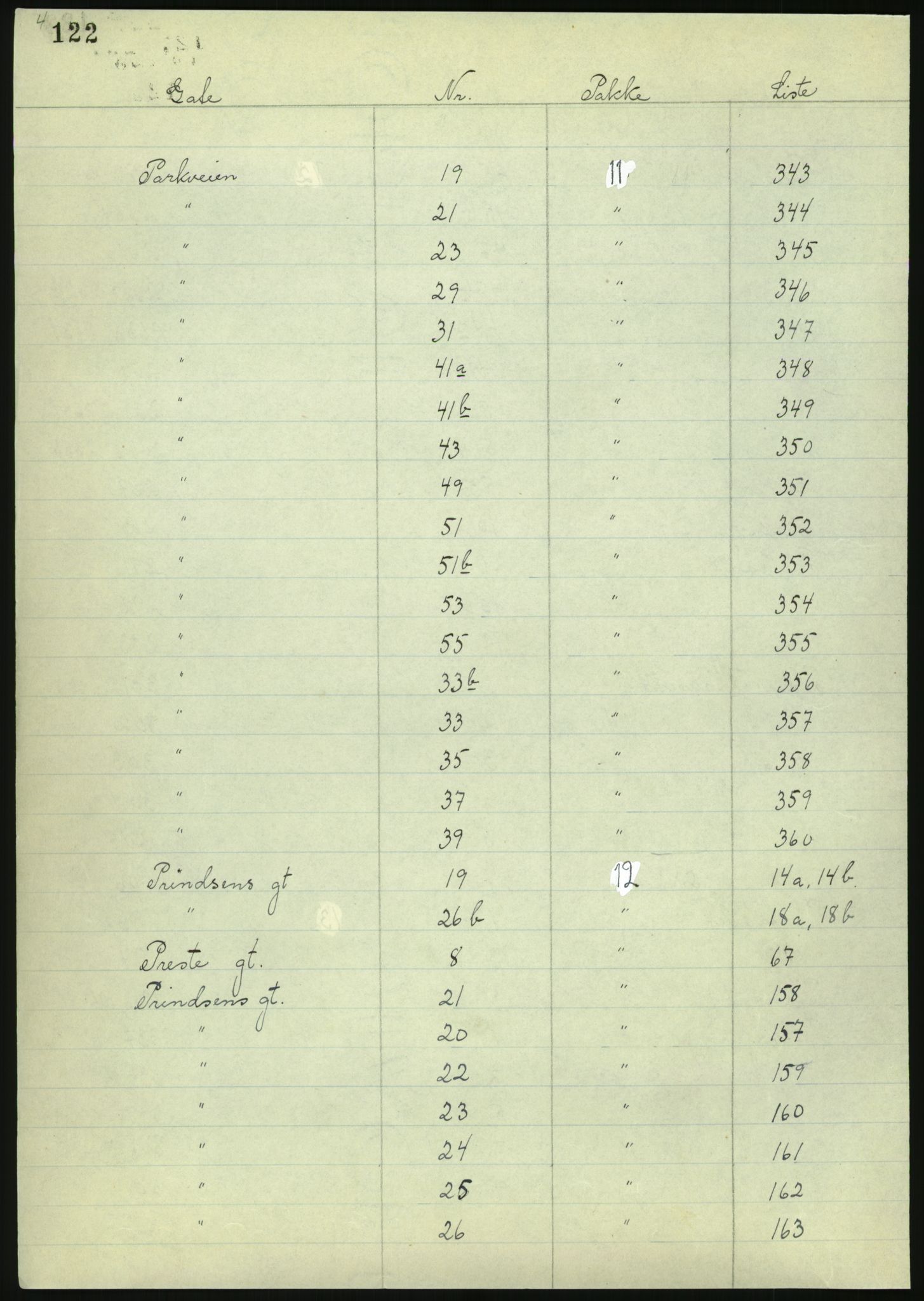 RA, 1885 census for 0301 Kristiania, 1885, p. 124