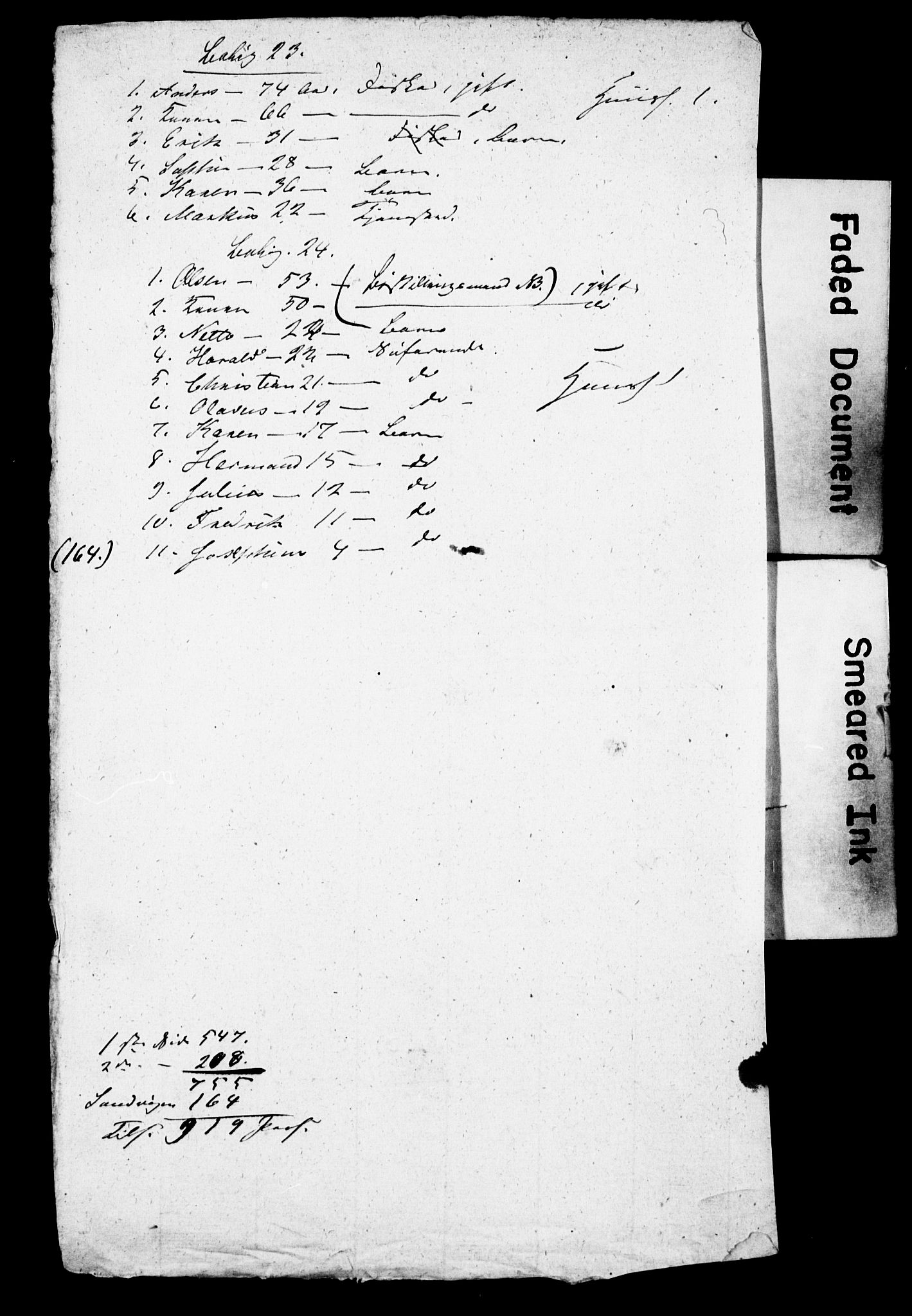 SAO, Census 1845 for Asker, 1845, p. 53