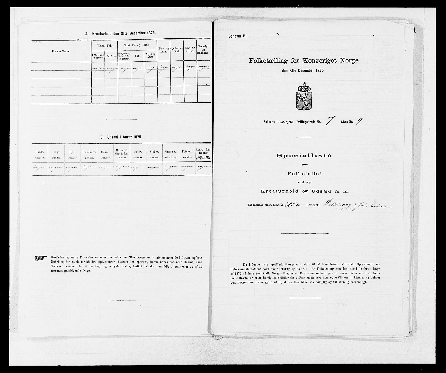 SAB, 1875 census for 1247P Askøy, 1875, p. 1074