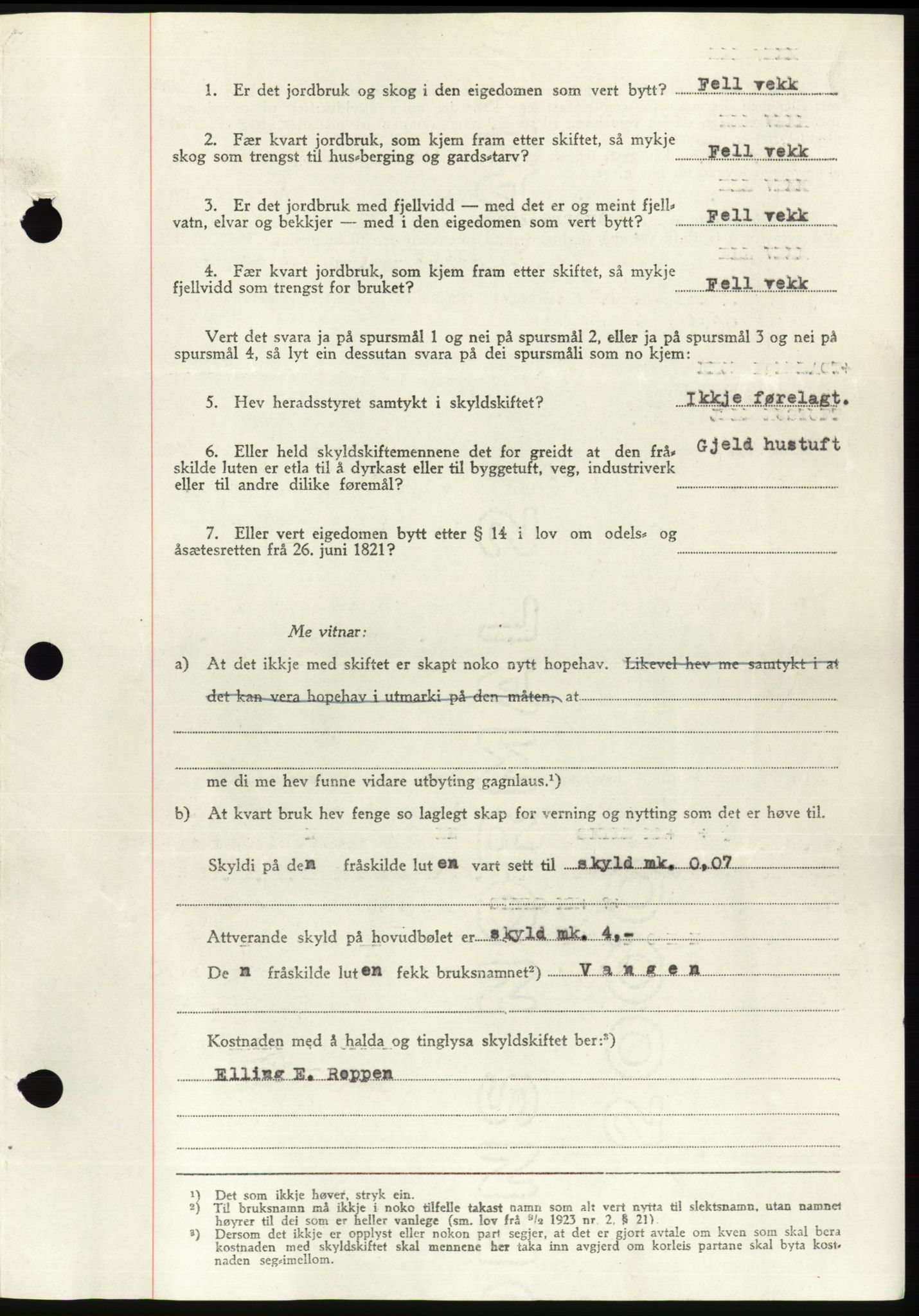 Søre Sunnmøre sorenskriveri, AV/SAT-A-4122/1/2/2C/L0083: Mortgage book no. 9A, 1948-1949, Diary no: : 1304/1948