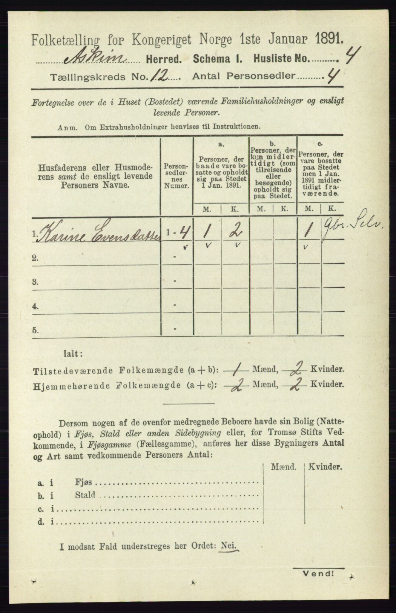 RA, 1891 census for 0124 Askim, 1891, p. 1894